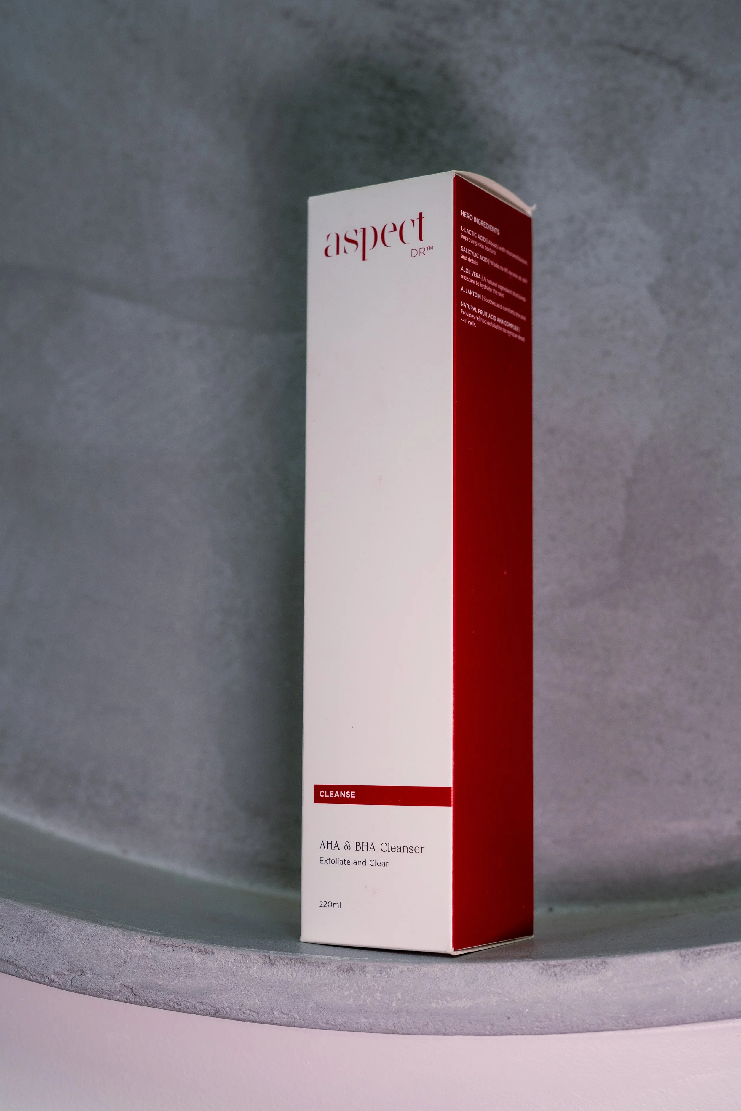 AHA and BHA Cleanser