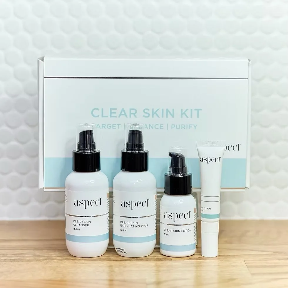 Clear skin kit