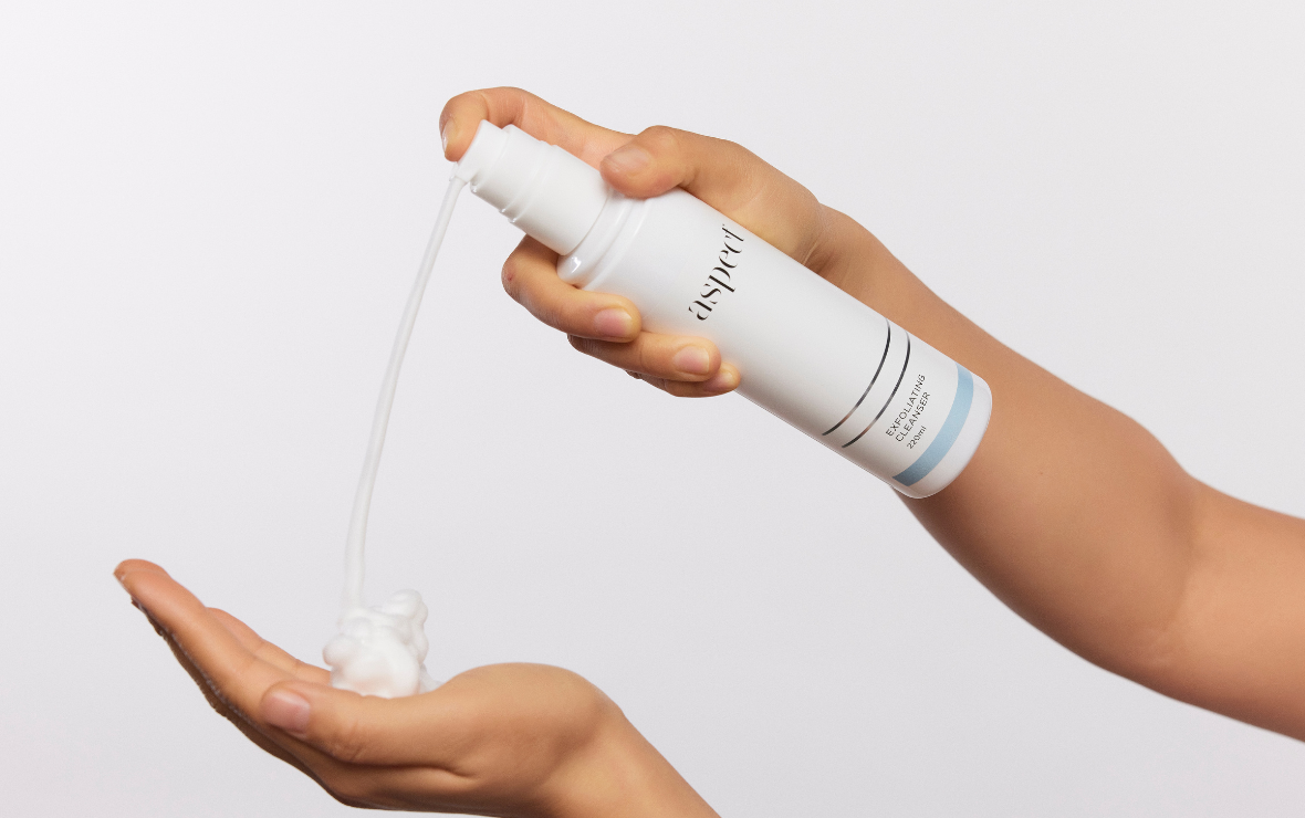 Aspect exfoliating cleanser