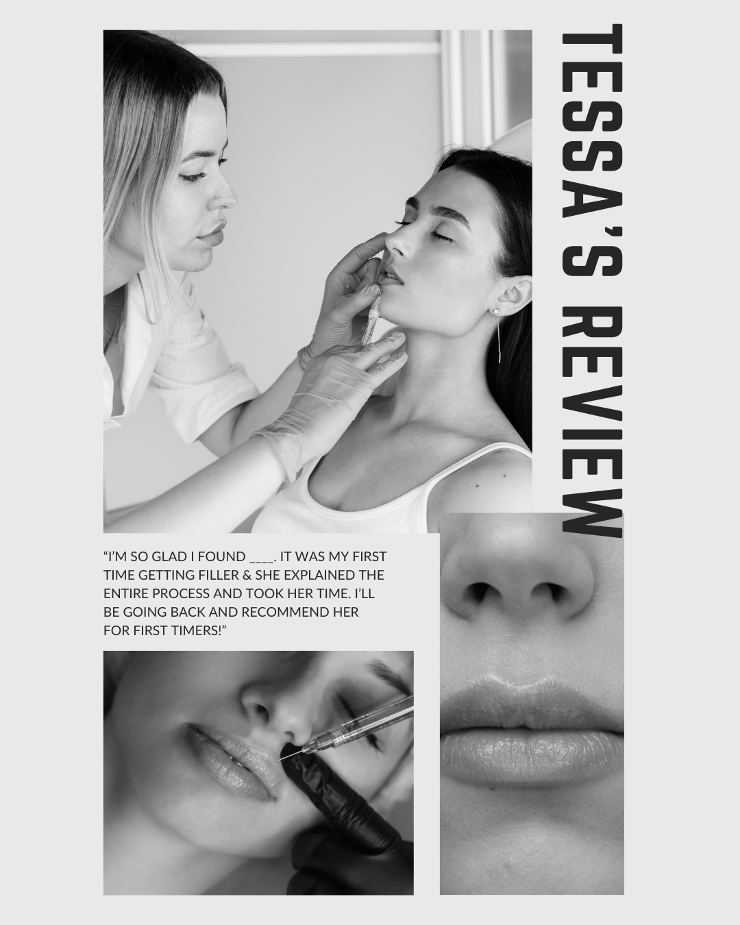 Black and White Minimalist Monochrome Photo Collage .png