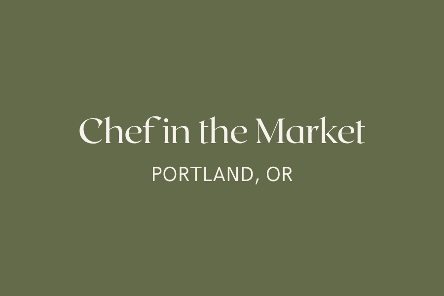 Featured Chef at PDX Market