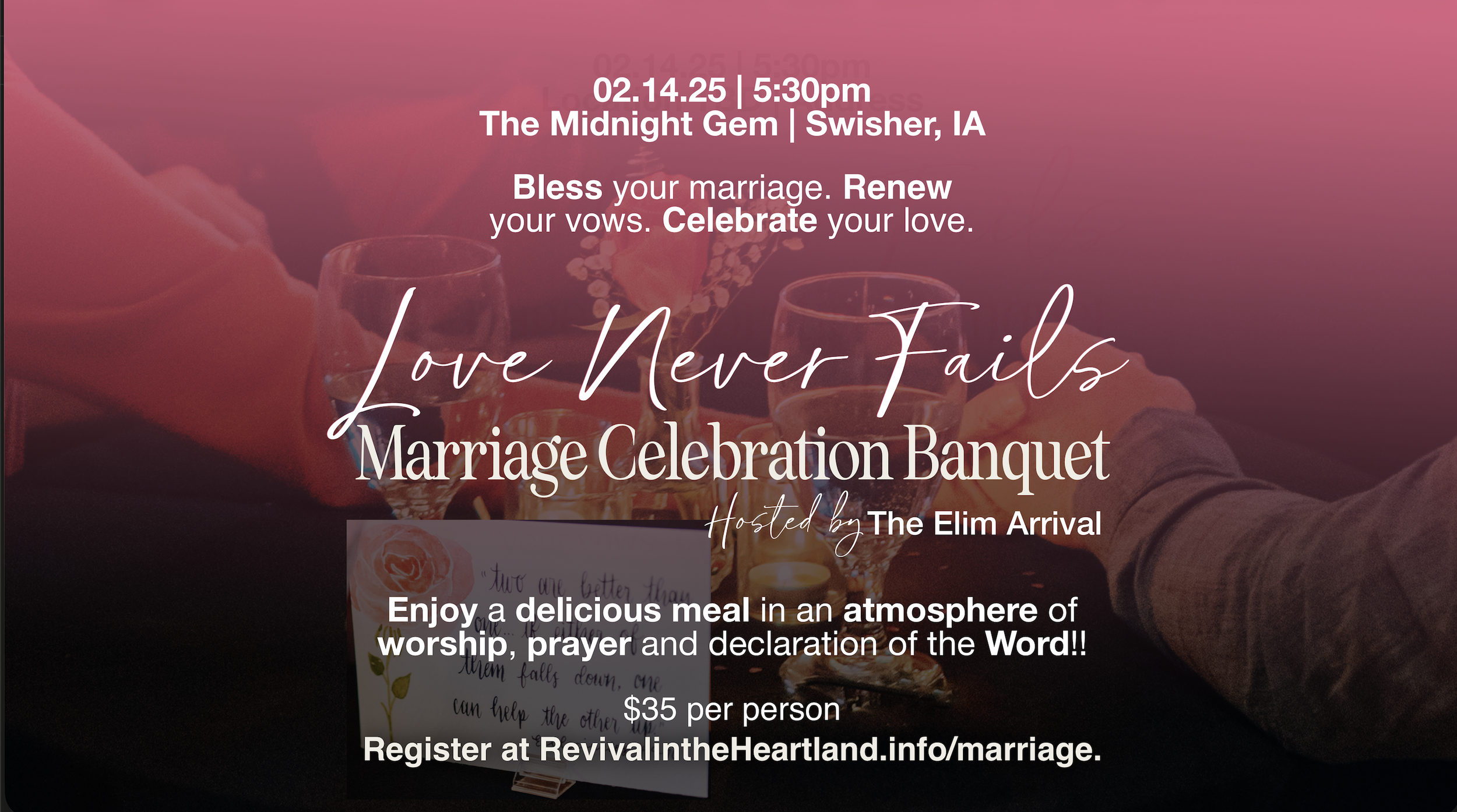 Marriage Celebration Banquet