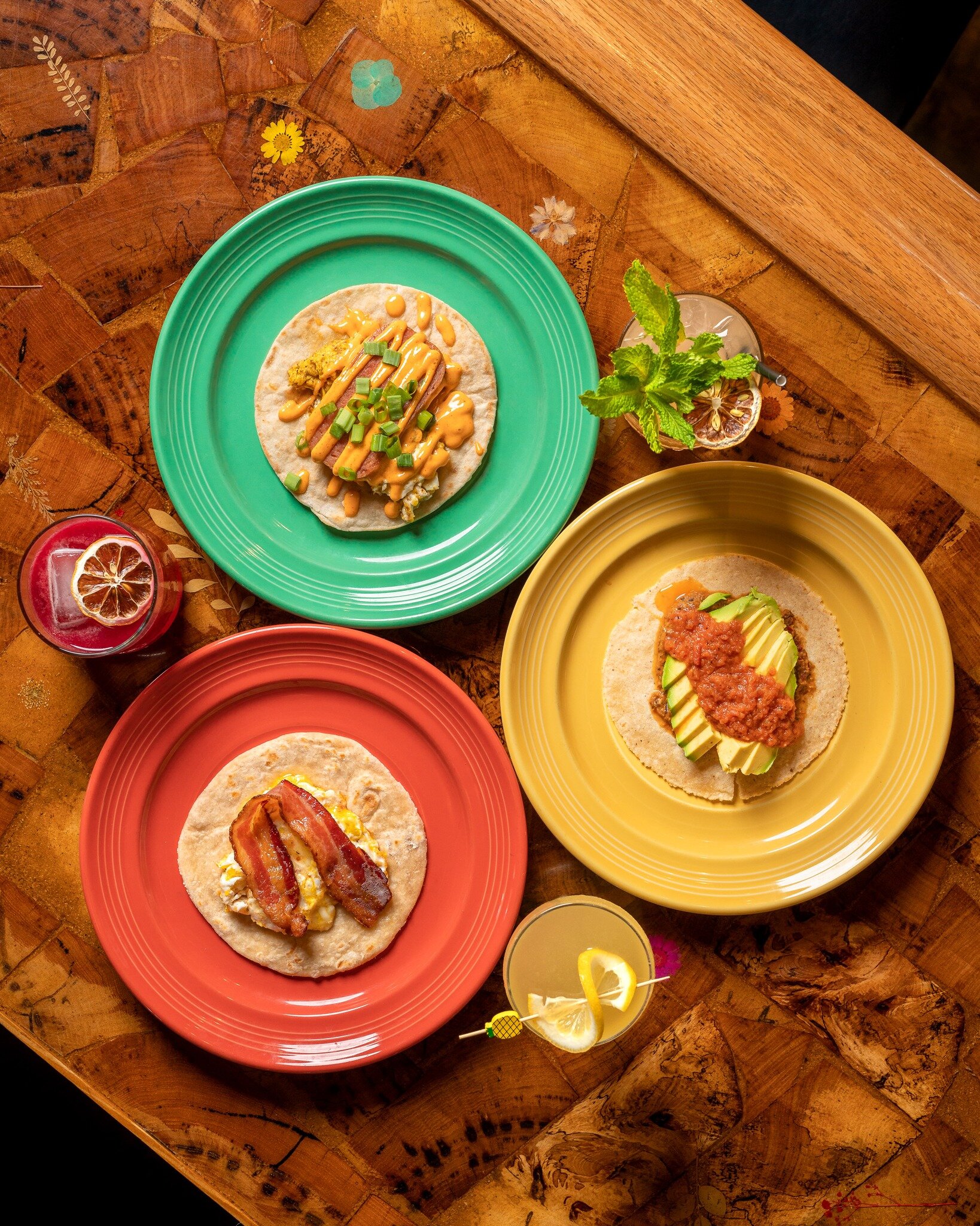 What&rsquo;s better than tacos? Breakfast tacos! Join us this weekend for Sunday Brunch, we have 5 delicious breakfast tacos to choose from!

Sunday Hours of Operation:
Brunch, 11am-3pm
Dinner, 5pm-10pm