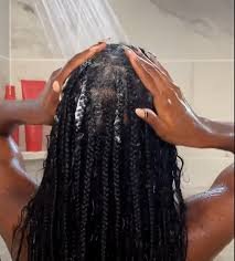 Yikes! Can I wash my hair with braids or protective style, how?