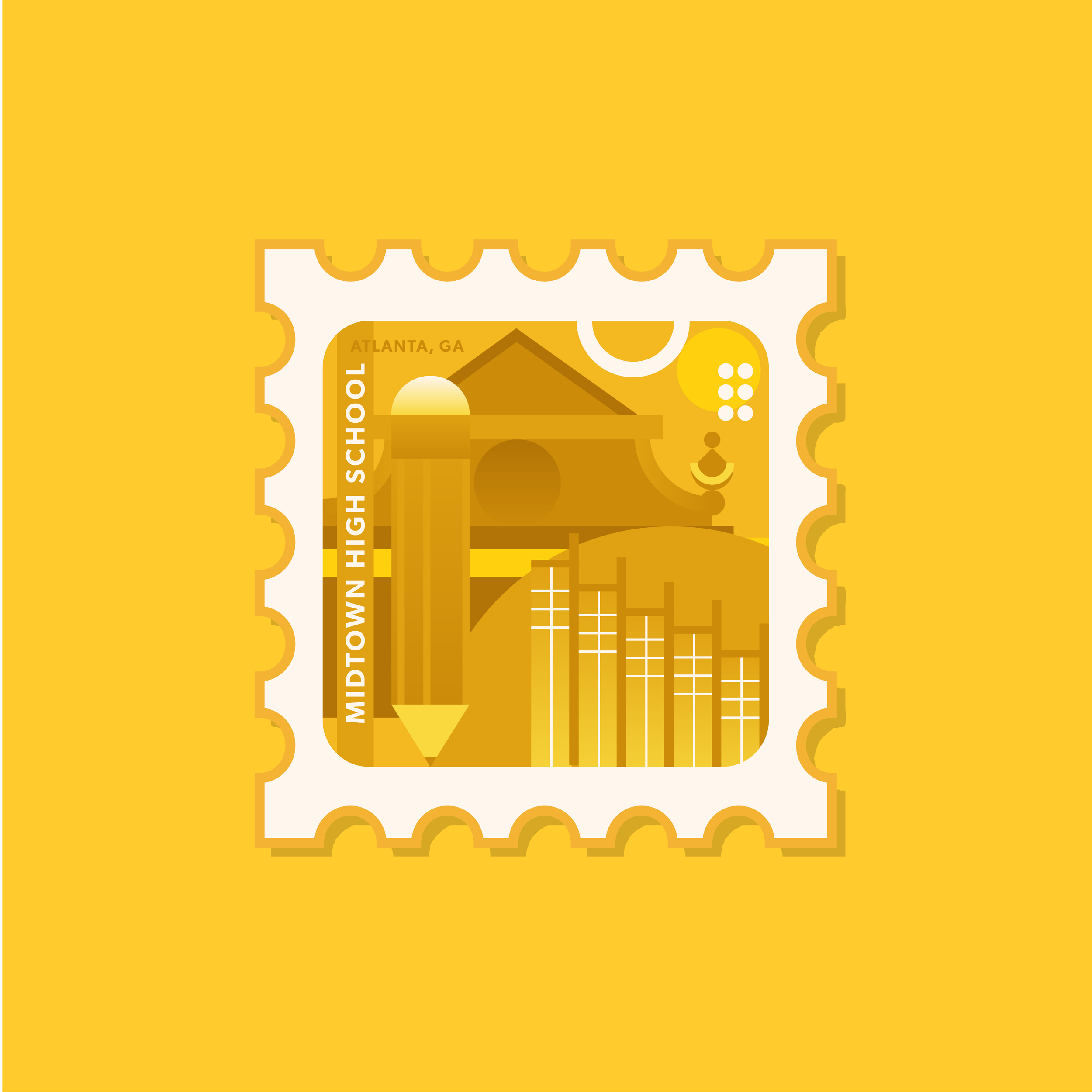 Placemaking Stamps Illustrations Collection