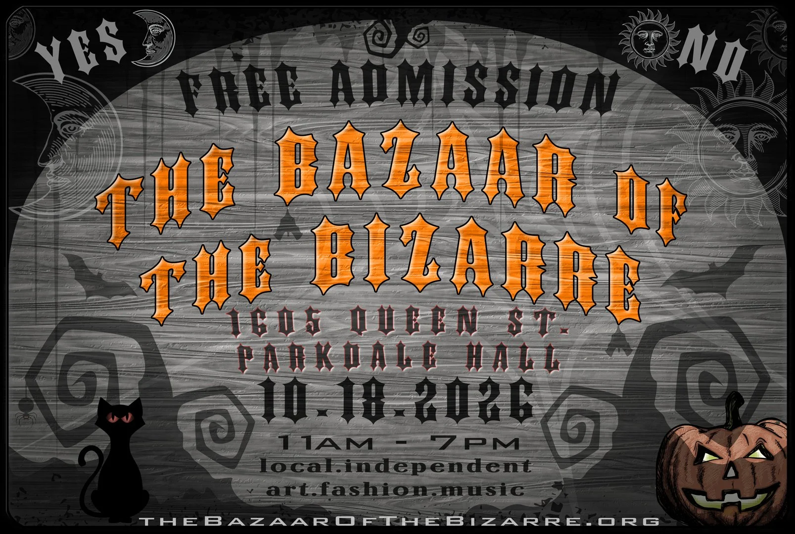 Bazaar of the Bizarre Halloween Extravaganza