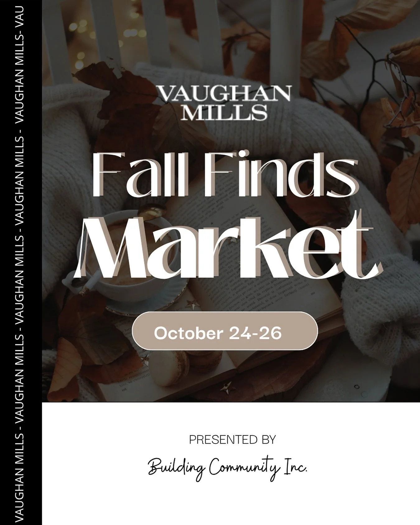 Catch us next at Vaughan Mills 💕🫶🏼🍁