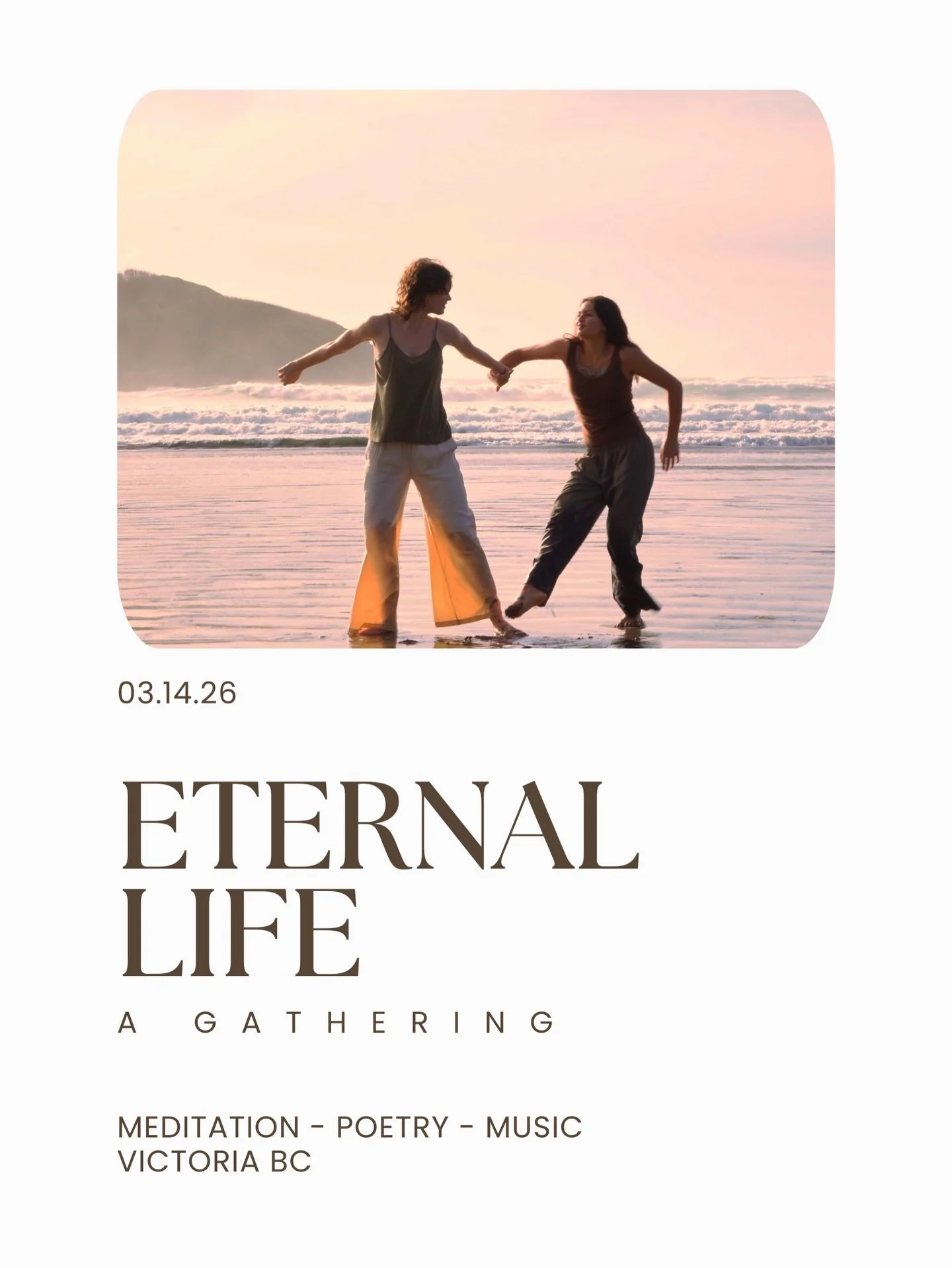 I&rsquo;m super giddy and excited to share that I will be hosting a sacred celebration for the release of my EP &mdash; Eternal Life. This is more than a concert. This is an invitation for you to experience grounding, peace and spiritual uplifting.

