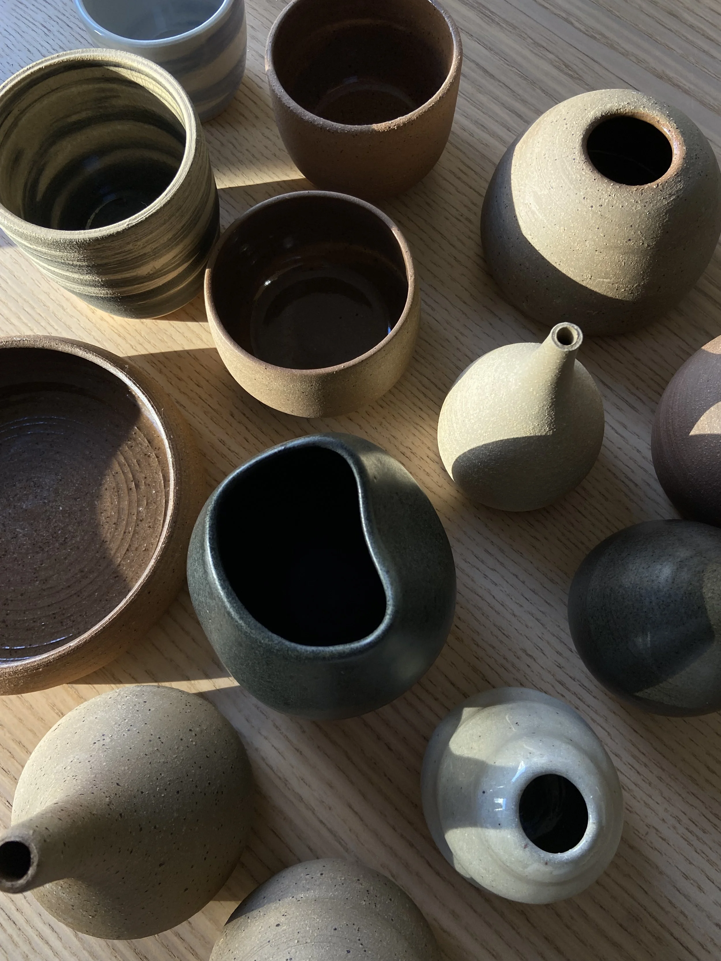 wheelthrown forms, 2022