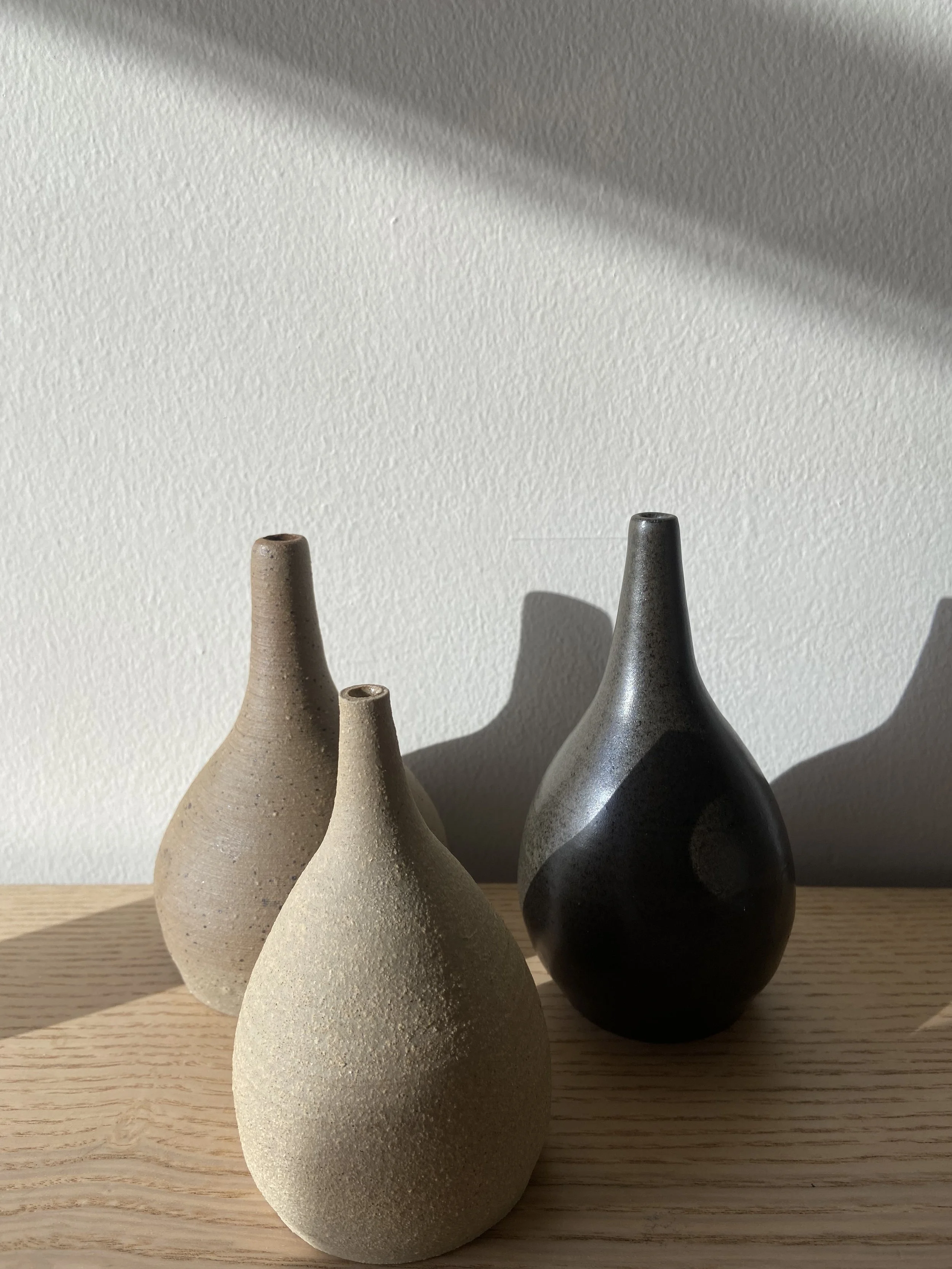 wheelthrown vases, 2022