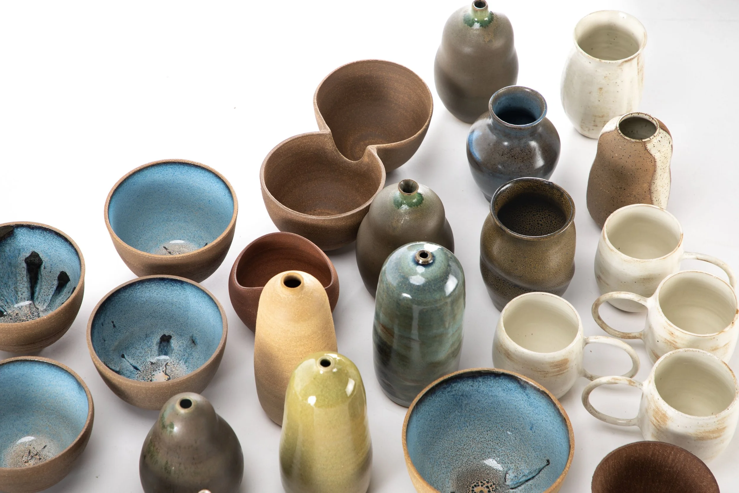 wheelthrown forms, 2023