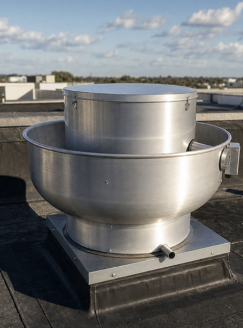 Upblast Restaurant Exhaust Fan