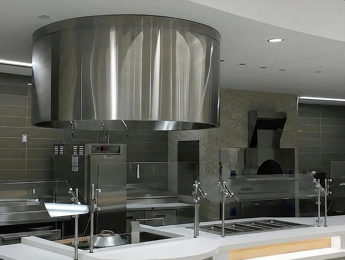 Round Range Hood