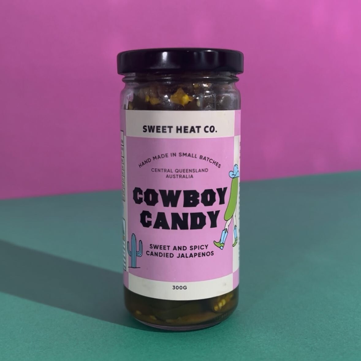 She&rsquo;s finally here!! Cowboy Candy is now available to order online 😋🪩💚

Sweet, spicy, garlicky and delicious! Grab yourself a jar of Cowboy Candy to spice up your life &amp; your cheese board 🧀💚🌶️