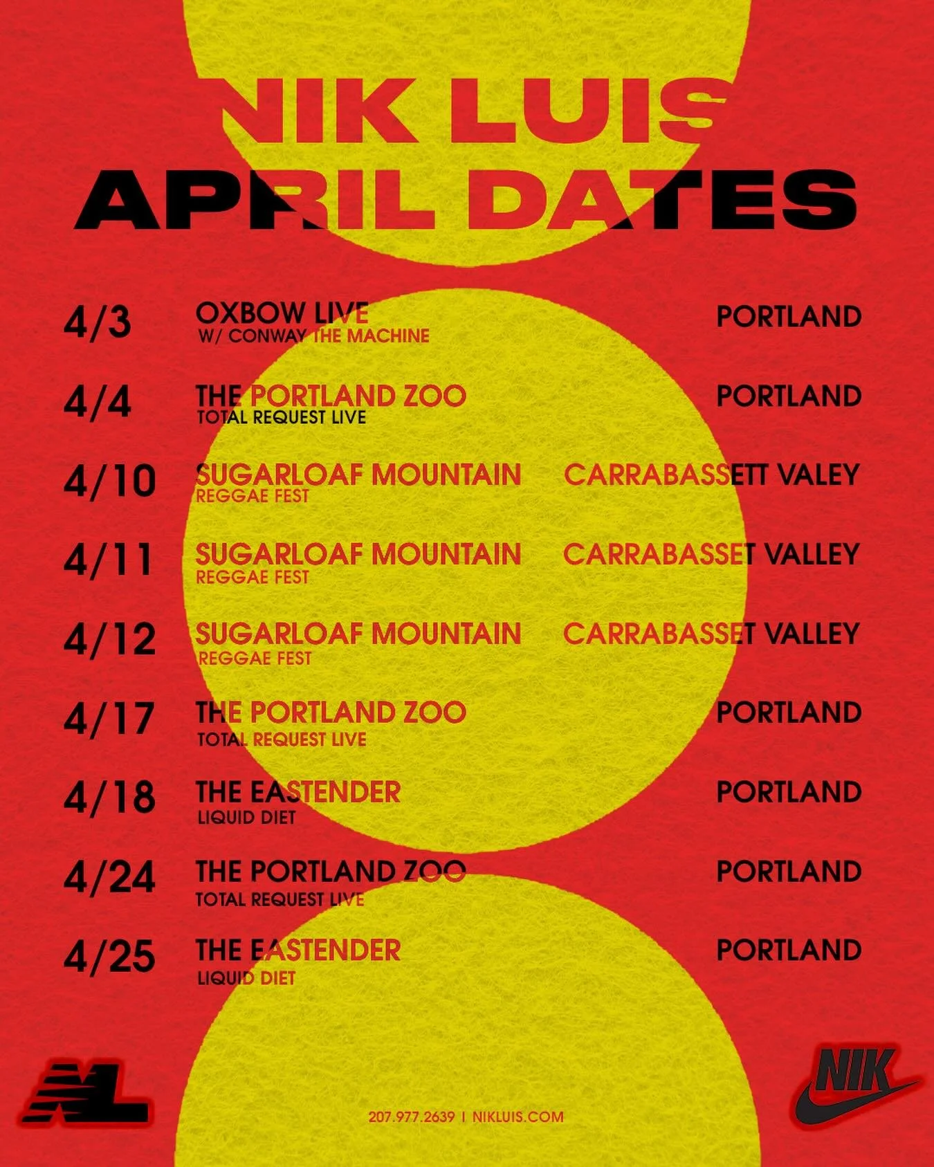 Spring is springing and the vibes will be high! Here&rsquo;s where you can find me this month! Make sure you text the number at the bottom of the flyer if you want updates if there are any pop up events!