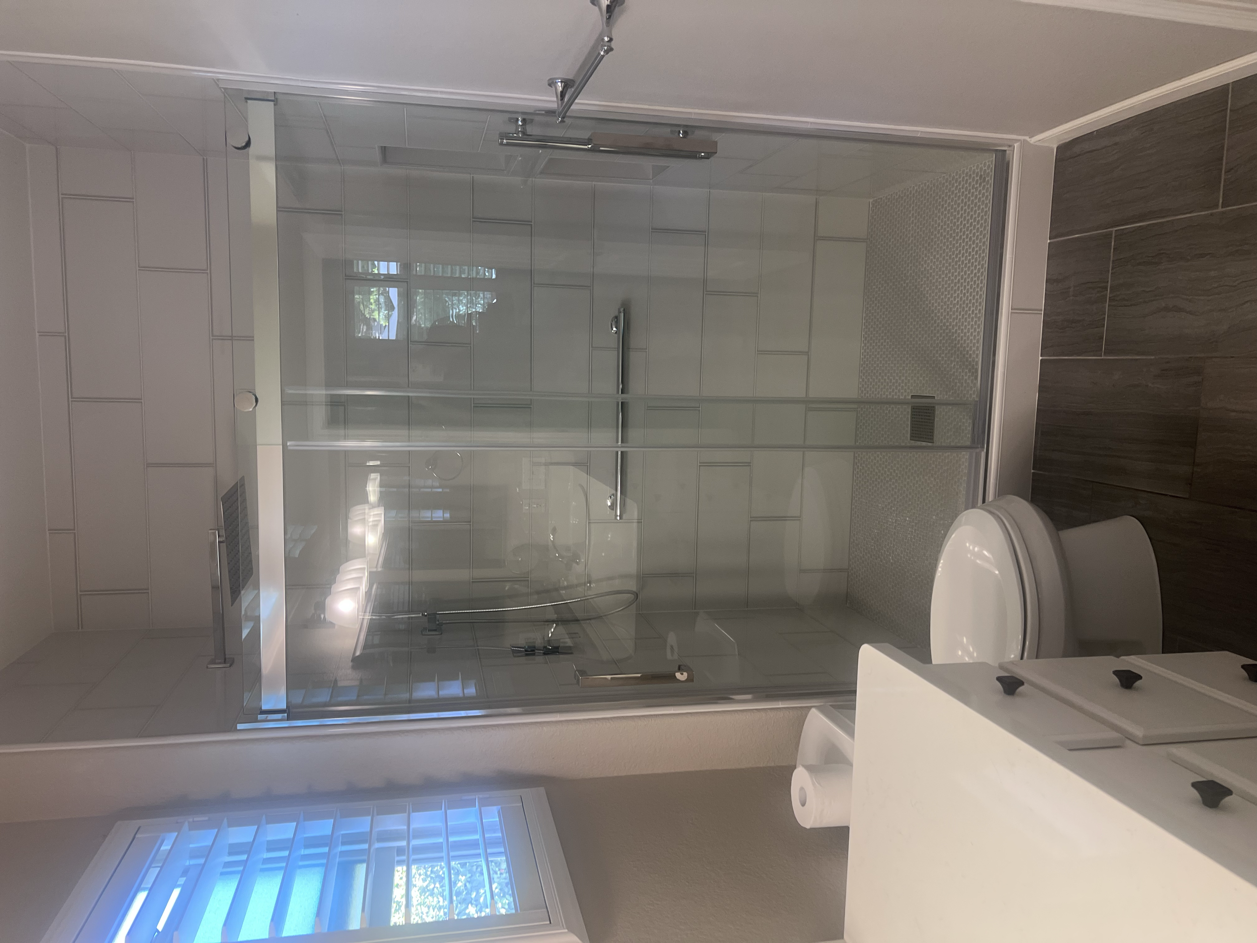 tub to walk in shower remodel