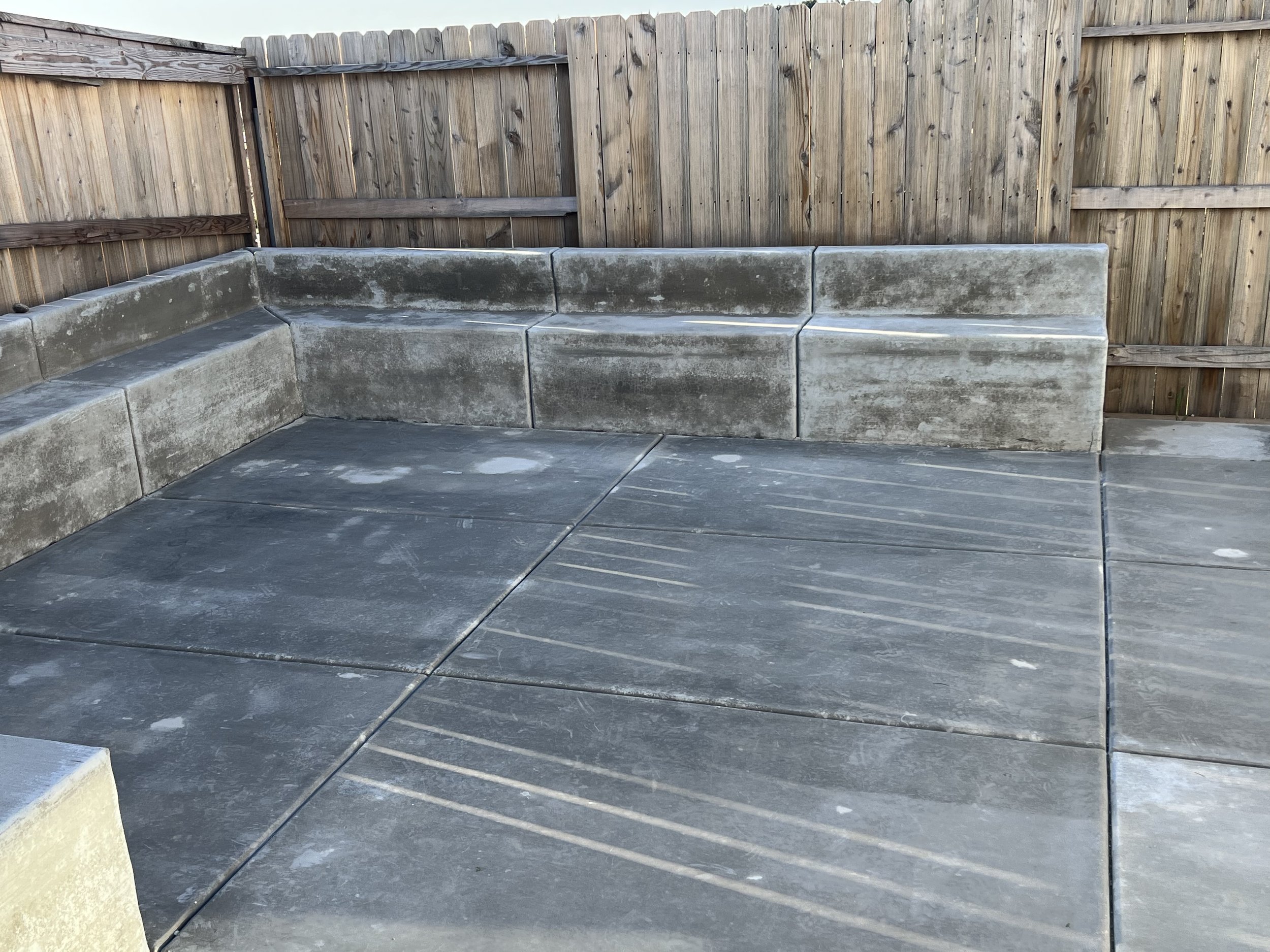 cement patio