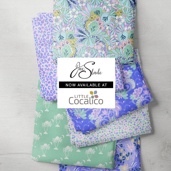 I'm so excited to share my designs are now available on the beautiful fabrics at Little Cocalico.
I have four of my summer collections already available with more on the way.
I can't wait to see what the lovely Little Cocalico sewing community create