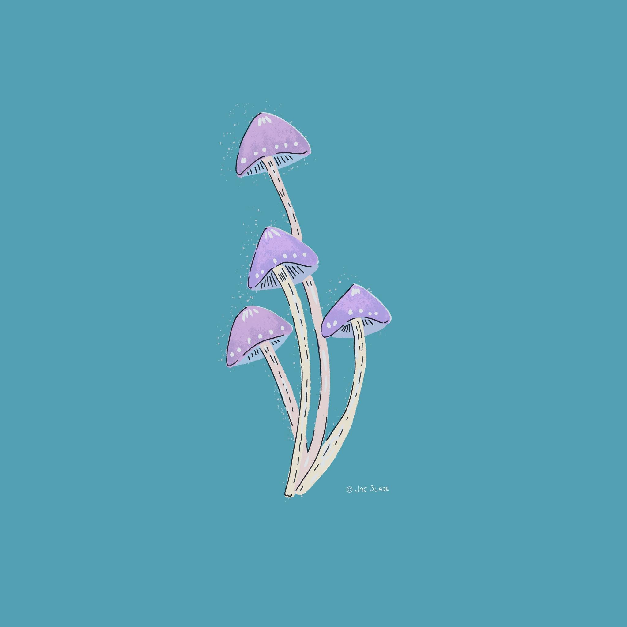 Sketching some cute little mushrooms today in procreate.

#jacslade #mushroomillustation #artjournal #creativeprocess #findingtimetocreate #textiledesign #artlicensing #aussieartist #sketchbook #procreate #illustration #licensingartist #fungi