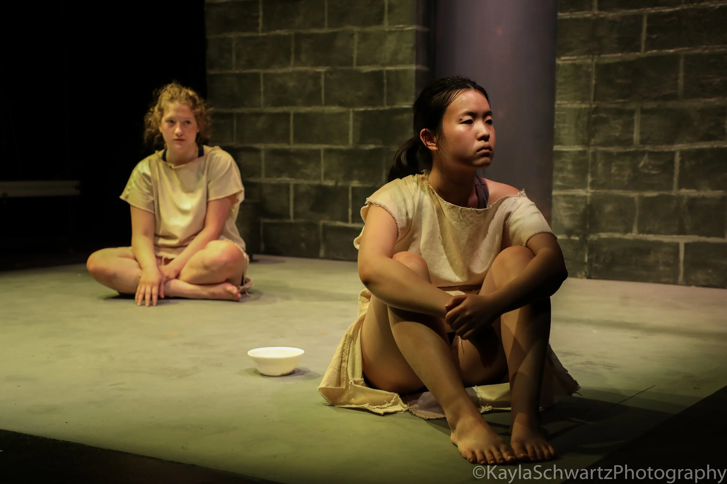 NO ONE IS FORGOTTEN by Winter Miller, directed by Madison Middleton, Middlebury College. Photo by Kayla Schwartz. 