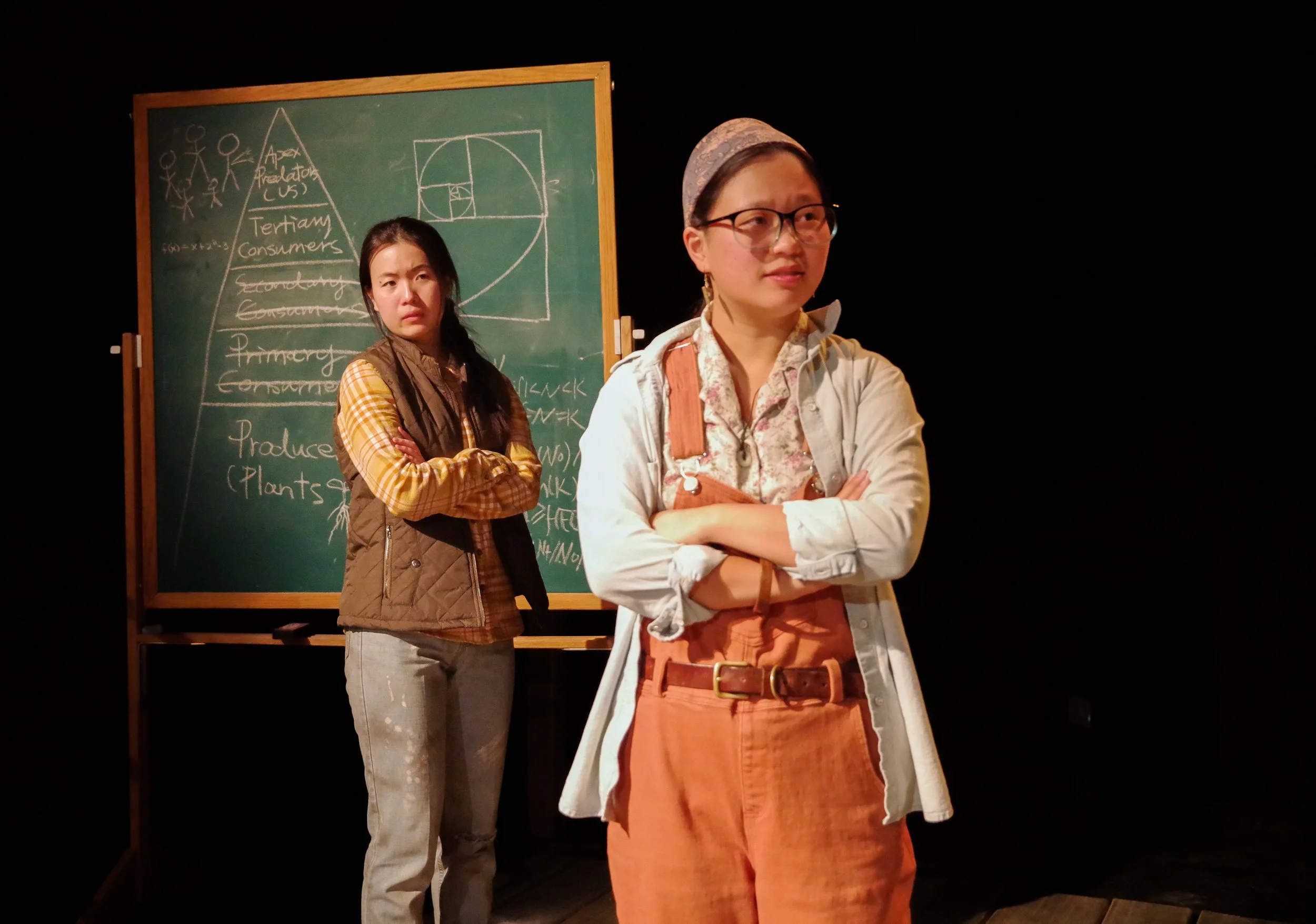 SOMEWHERE by Marisela Treviño Orta, directed by Olga Sanchez Saltveit, Middlebury College. Photo by Stephen Mease.