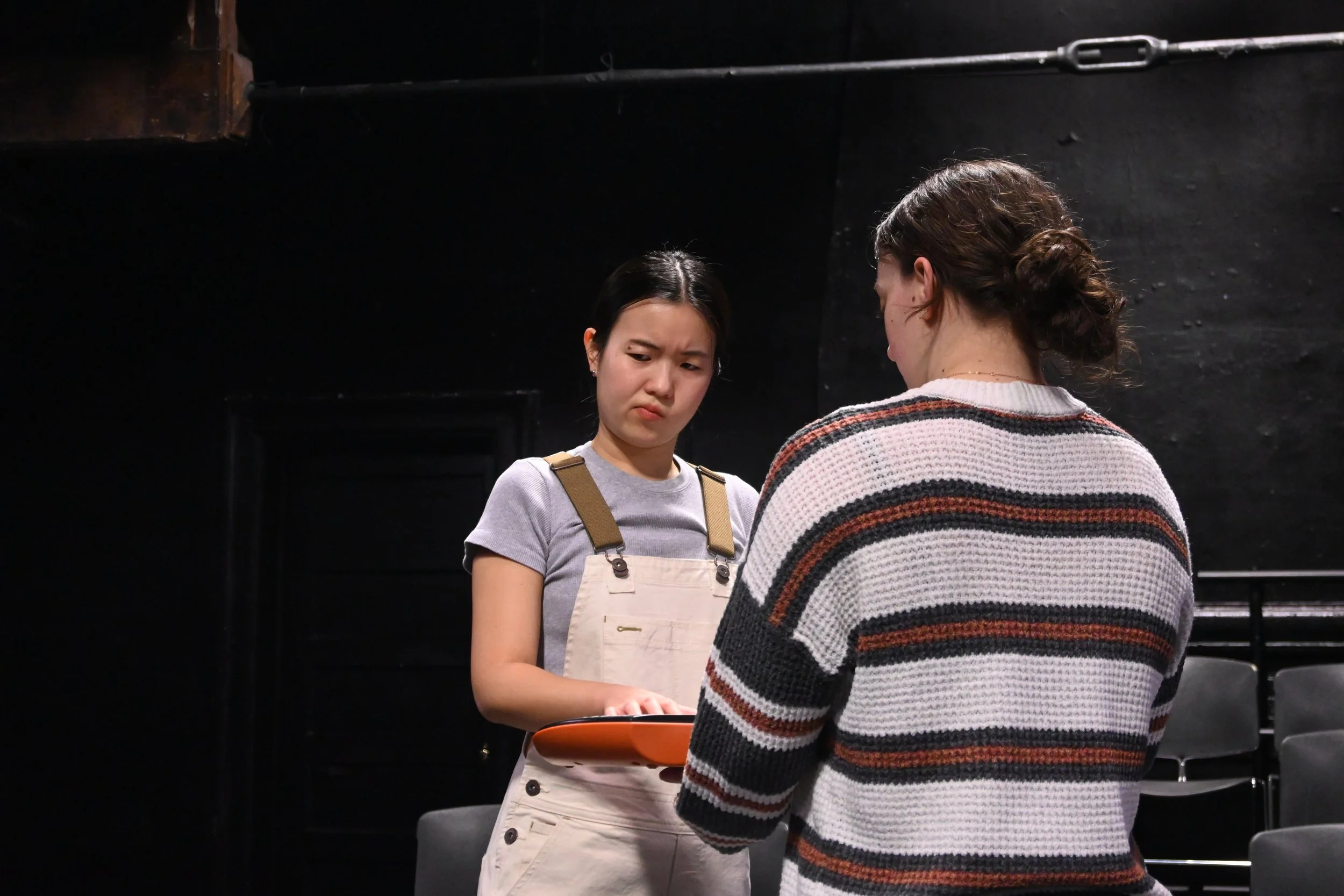 EVERY BRILLIANT THING by Duncan Macmillan with Jonny Donahoe, directed by Kayla Schwartz, Middlebury College. Photo by Ryan Greguski. 
