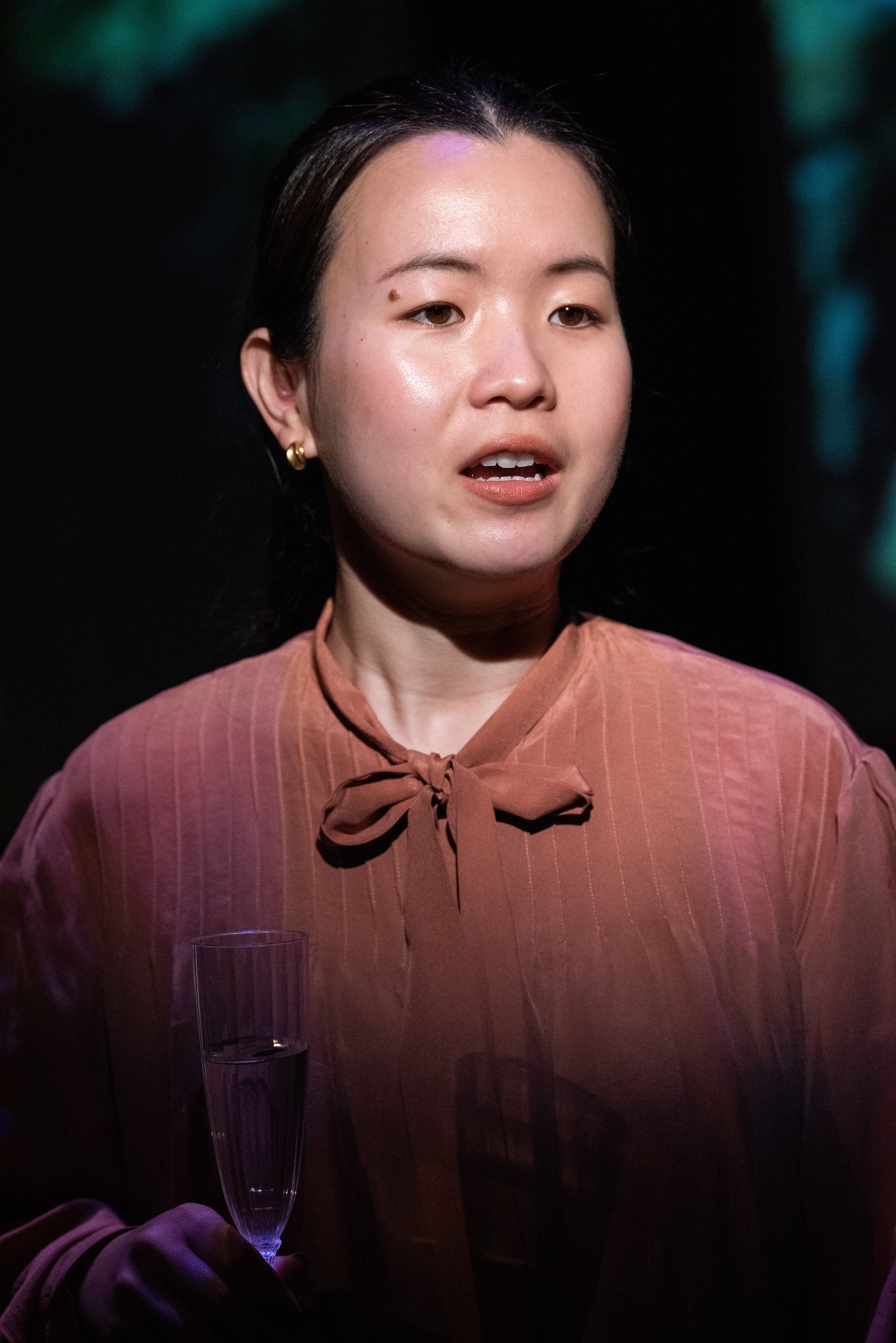HERE WE GO by Caryl Churchill, directed by Cheryl Faraone, Atlantic Stage 2. Photo by Stan Barouh. 