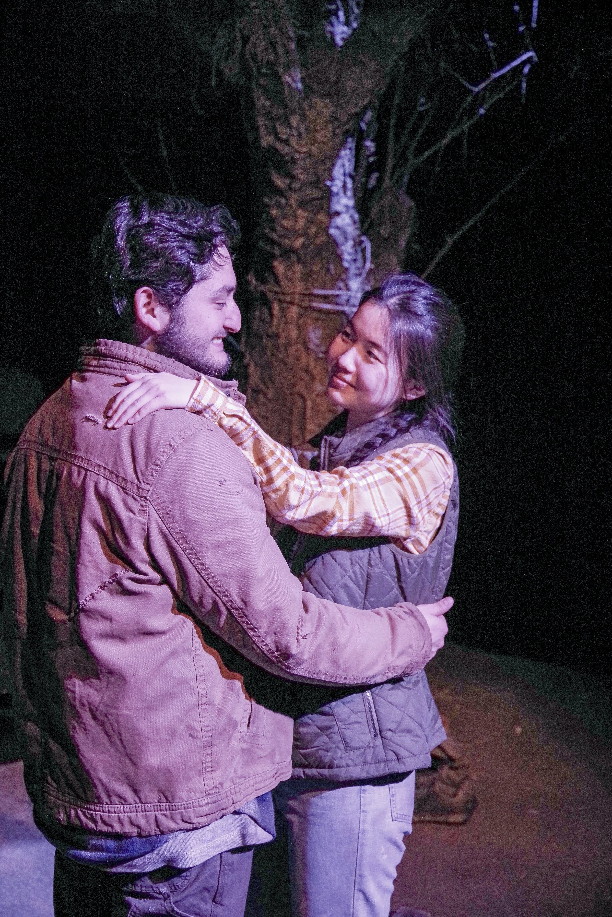 SOMEWHERE by Marisela Treviño Orta, directed by Olga Sanchez Saltveit, Middlebury College. Photo by Stephen Mease.