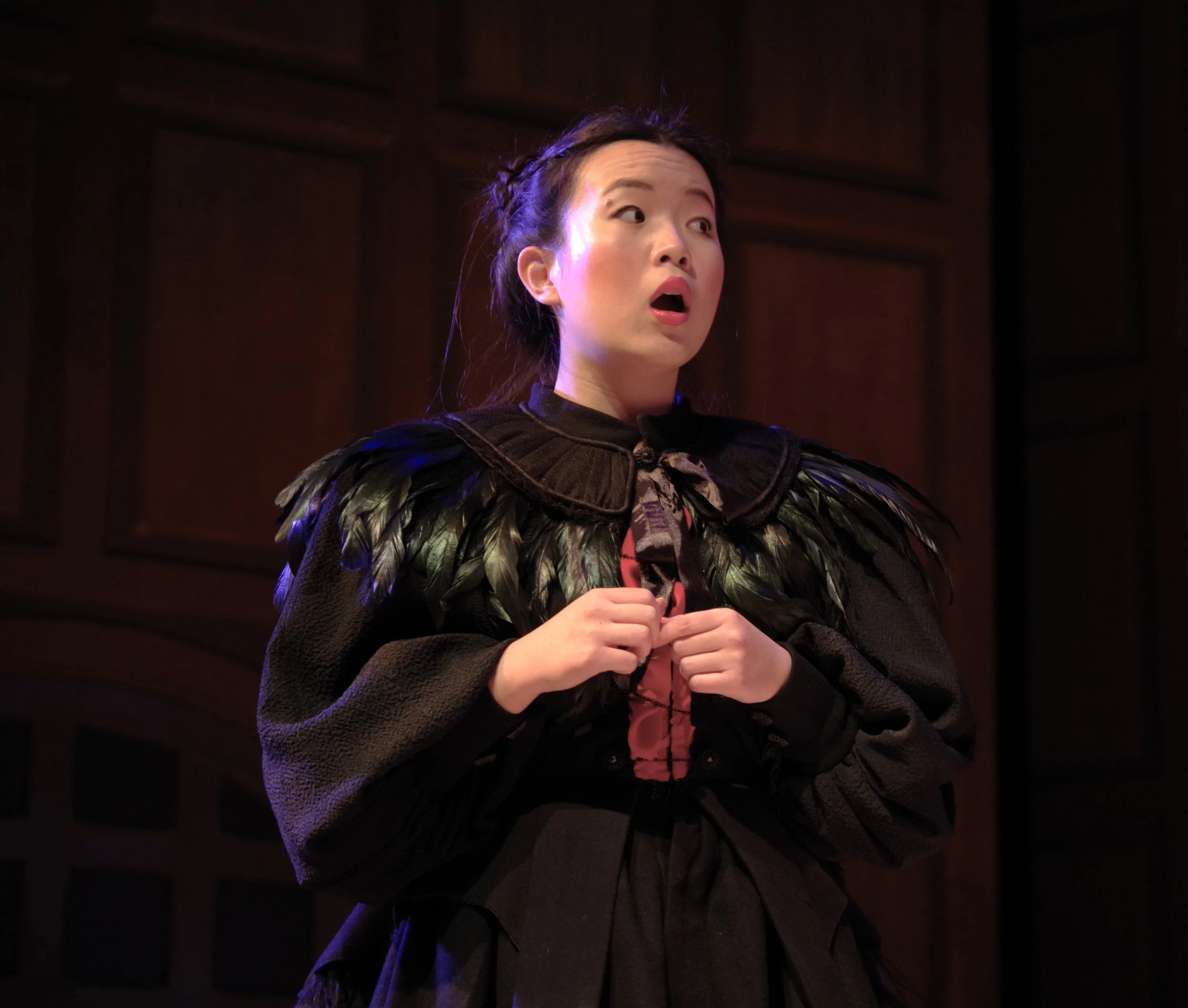 THE MOORS by Jen Silverman, directed by Michole Biancosino, Middlebury College. Photo by Stephen Mease.