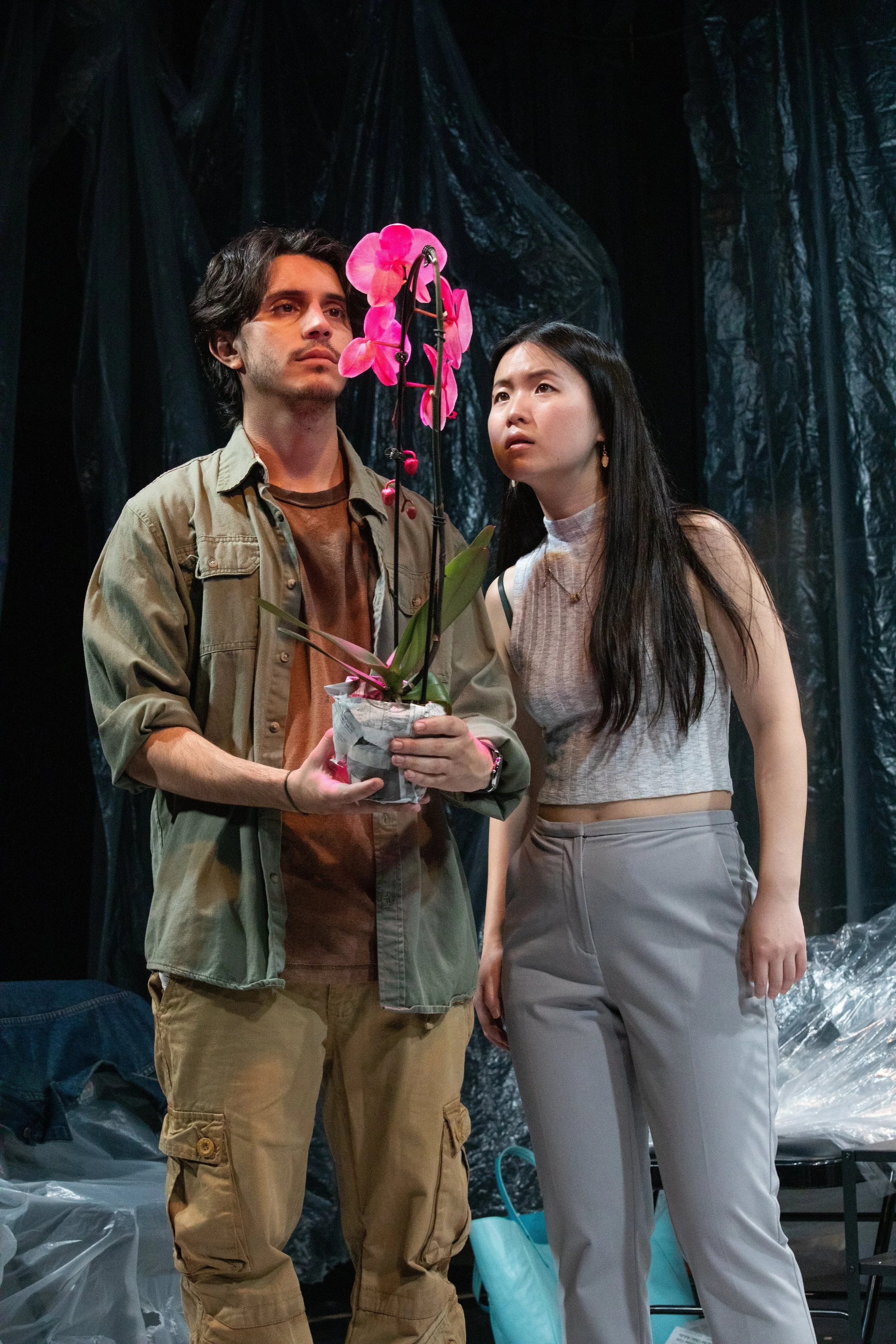 STEPPE written and directed by Mariia Makutonina, Rattlestick Theater. Photo by Bronwen Sharp.