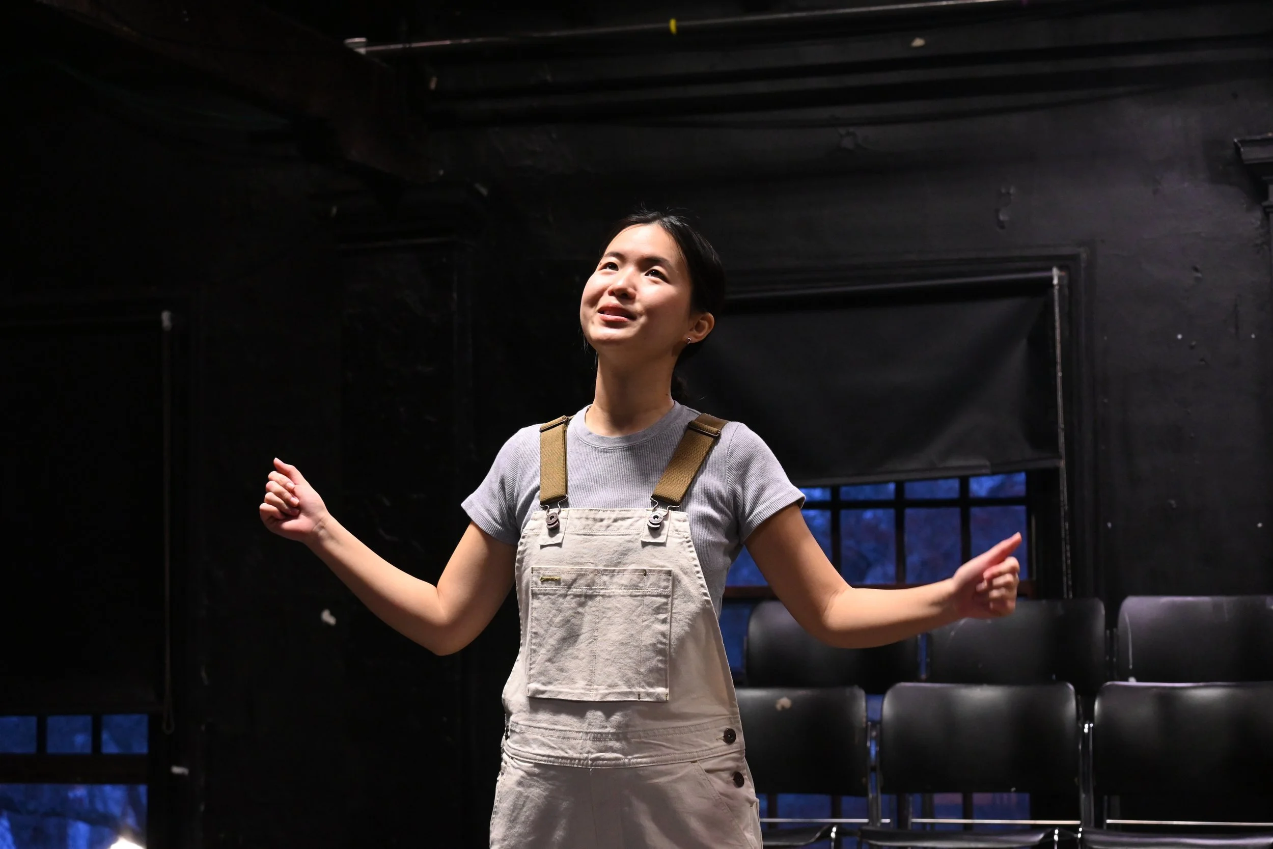 EVERY BRILLIANT THING by Duncan Macmillan with Jonny Donahoe, directed by Kayla Schwartz, Middlebury College. Photo by Ryan Greguski. 