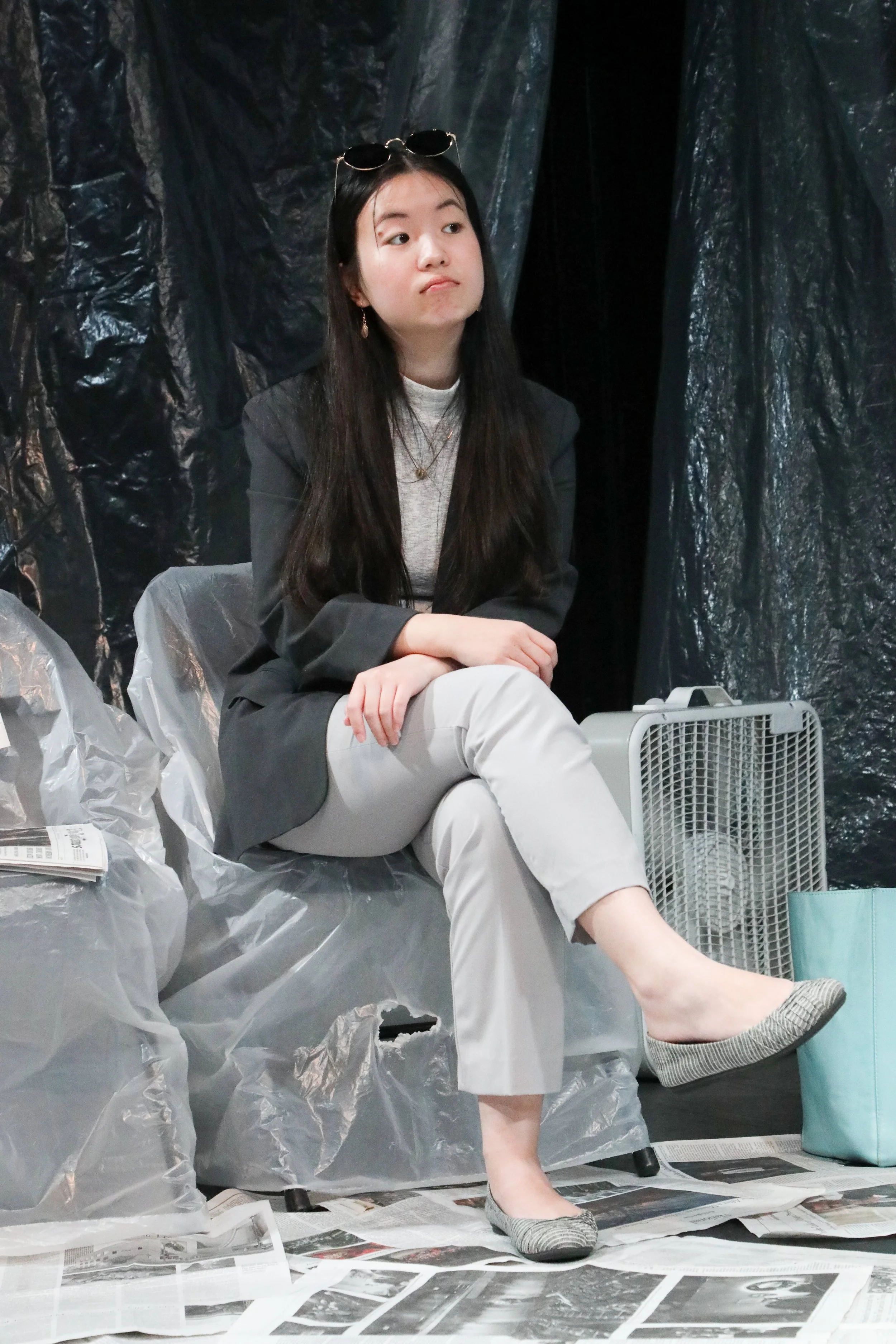 STEPPE written and directed by Mariia Makutonina, Rattlestick Theater. Photo by Bronwen Sharp.