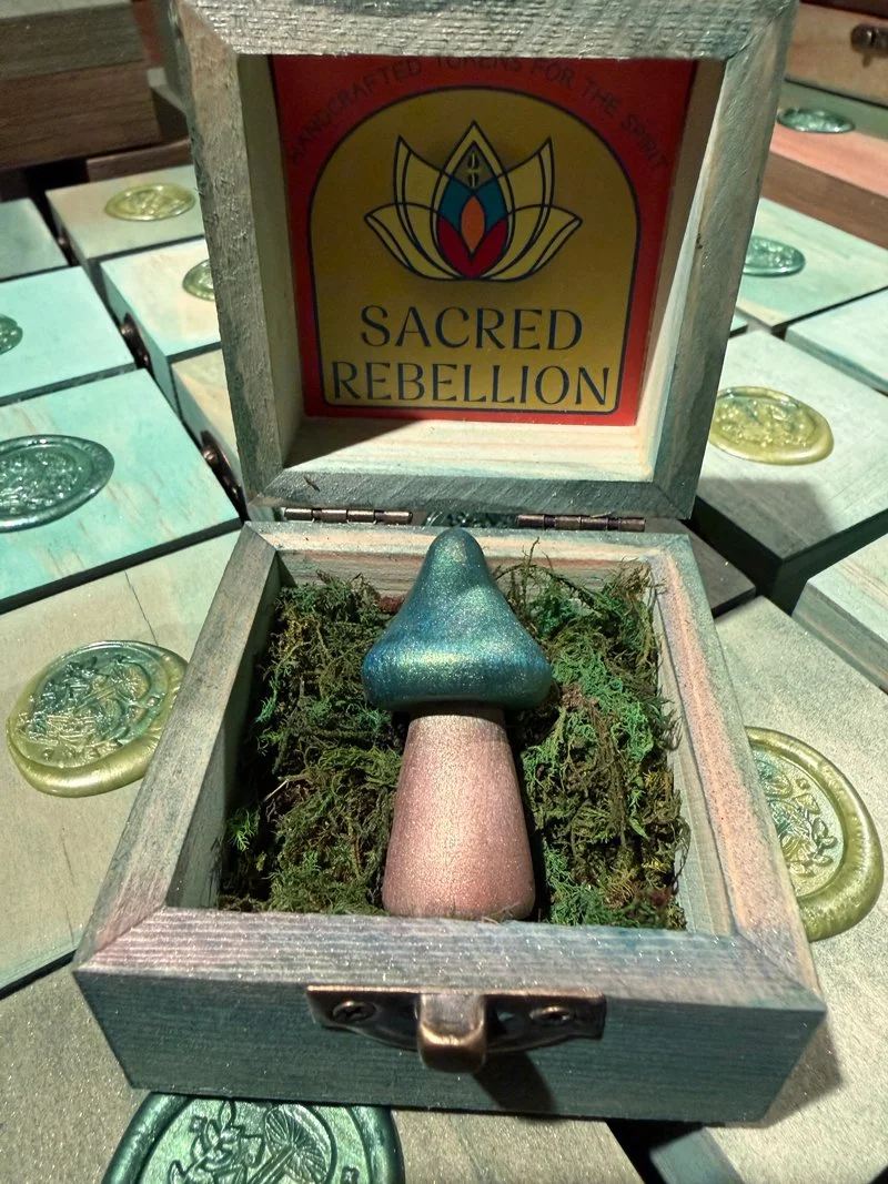 Small Mushroom Token Box