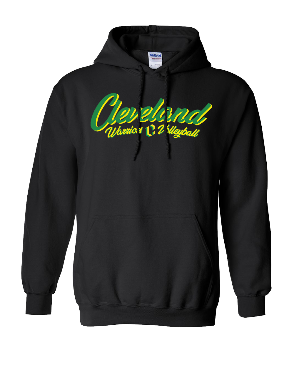 Black Hoodie - Script Logo