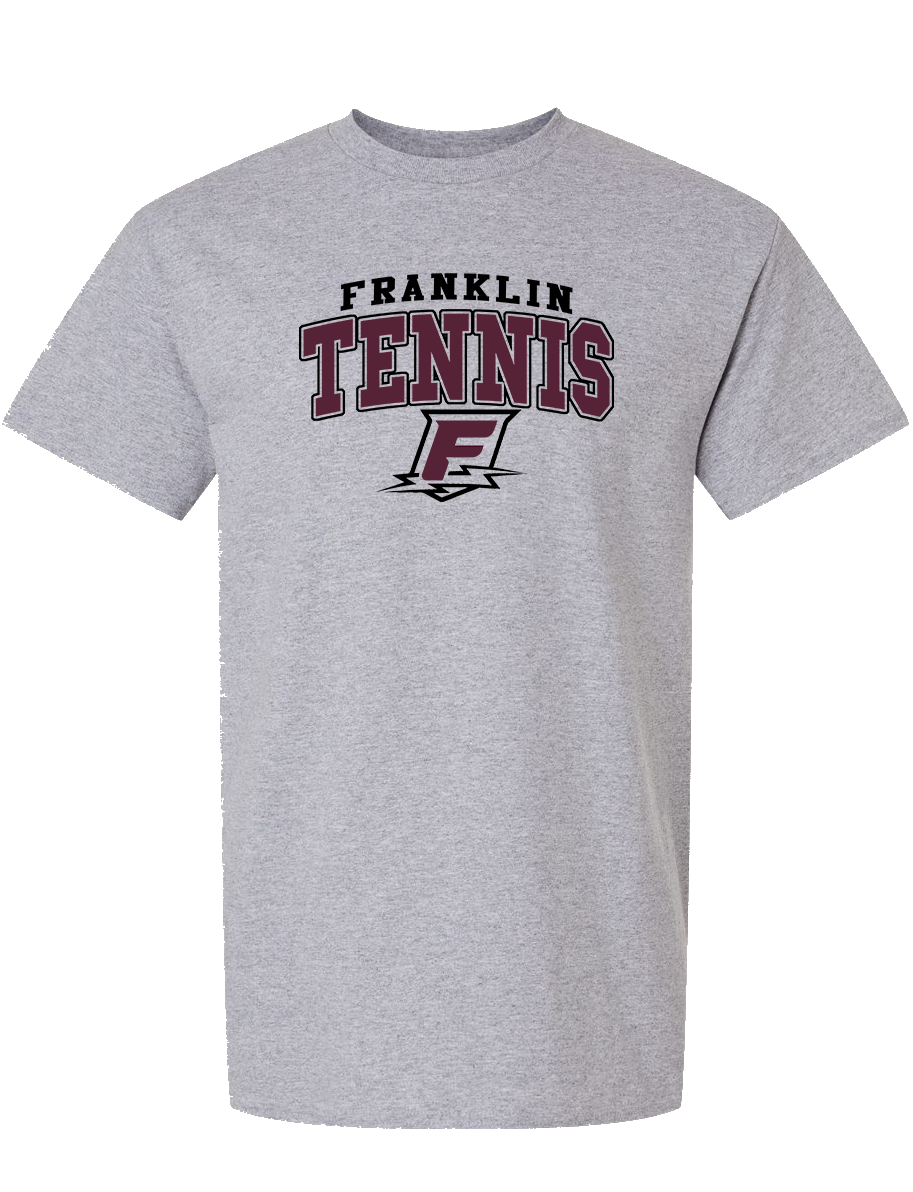 Tennis Box Logo - Sport Grey T-Shirt