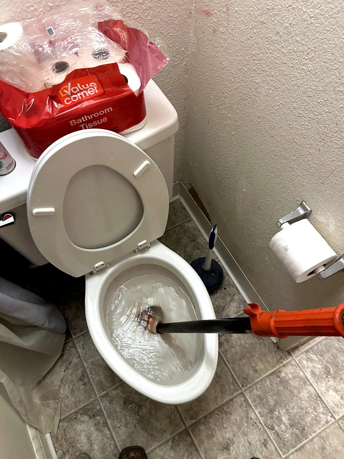 Your Toilet Is Clogged and the Plunger Is Not Working. Here Is What Happens Next.