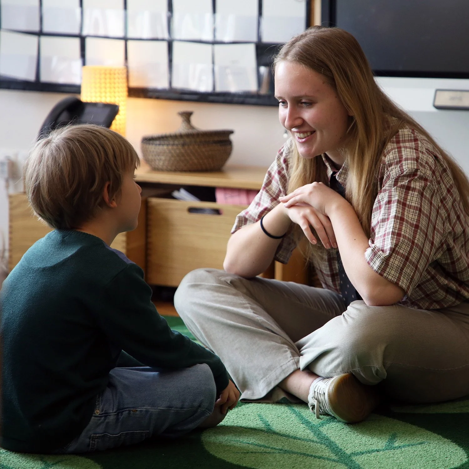 AISV Seniors Meet Our Youngest Learners