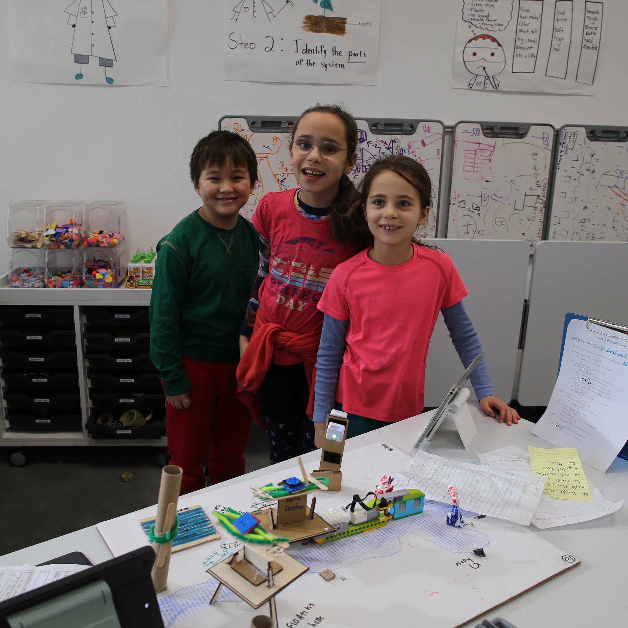 Grade 3 Presents Flood Prevention Models