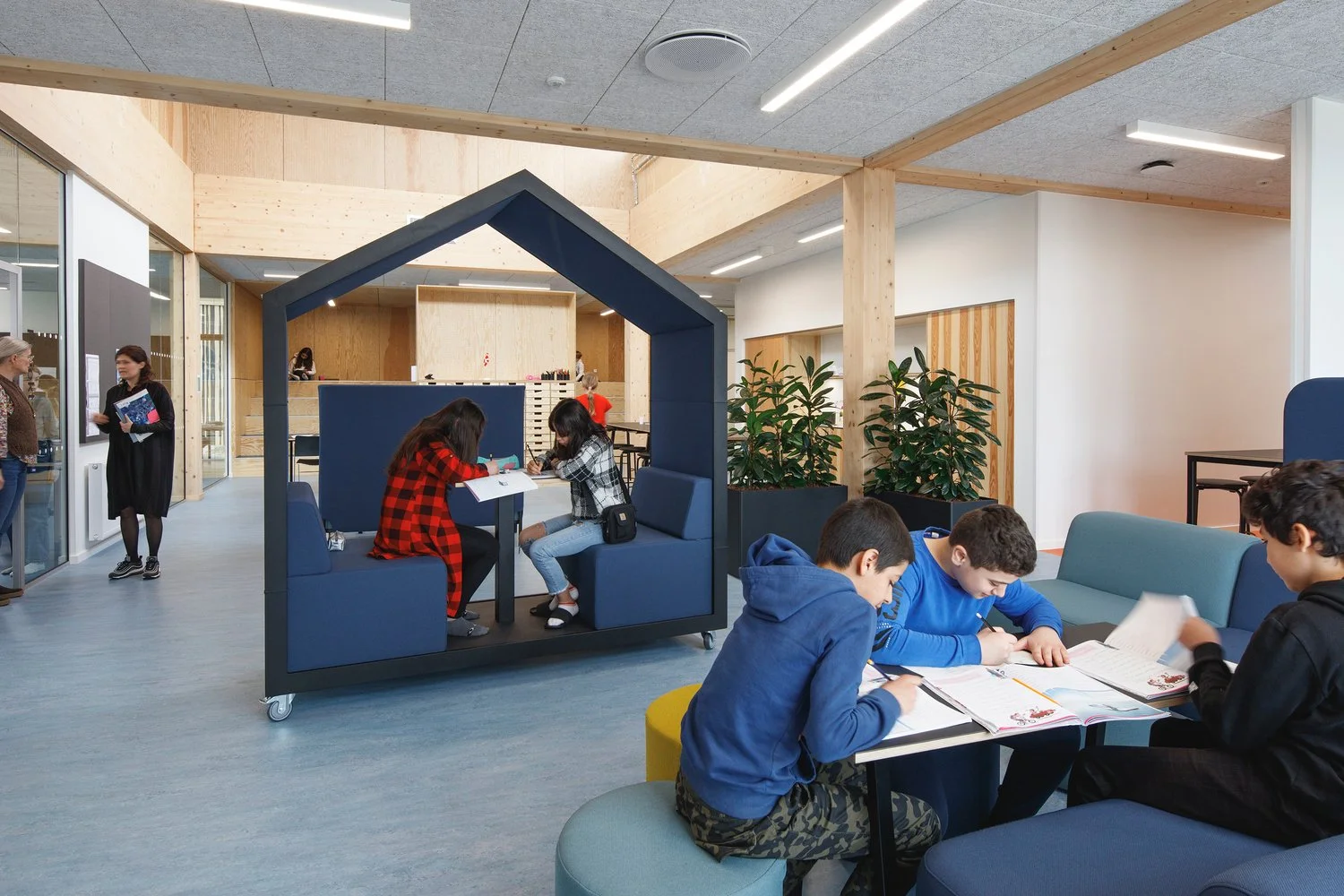 Flexible student-centered learning spaces