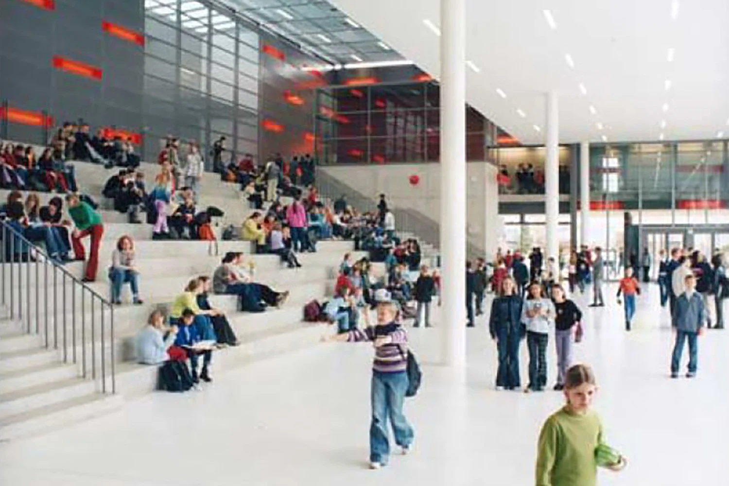 A new atrium in the heart of campus