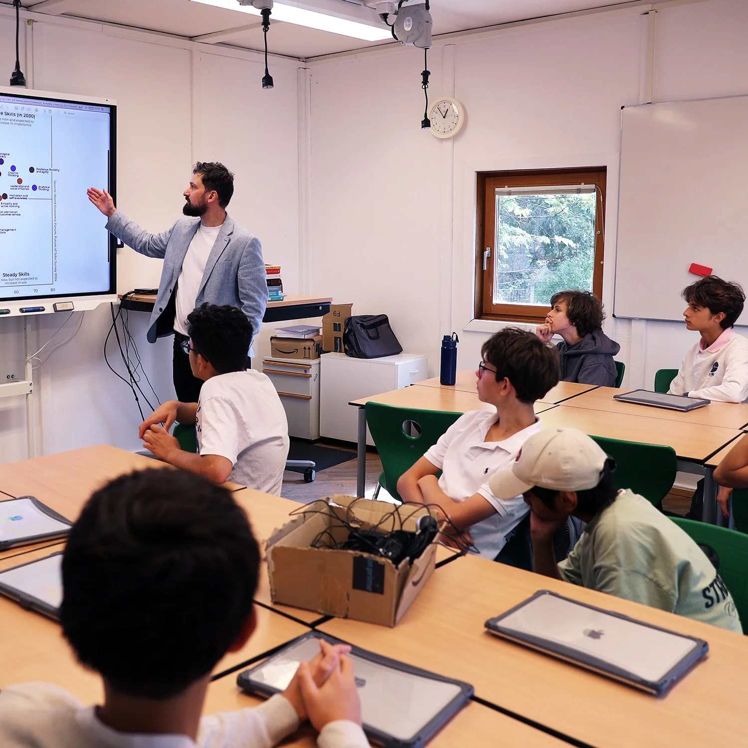 KI Austria Visits HS Technology Explorations Class