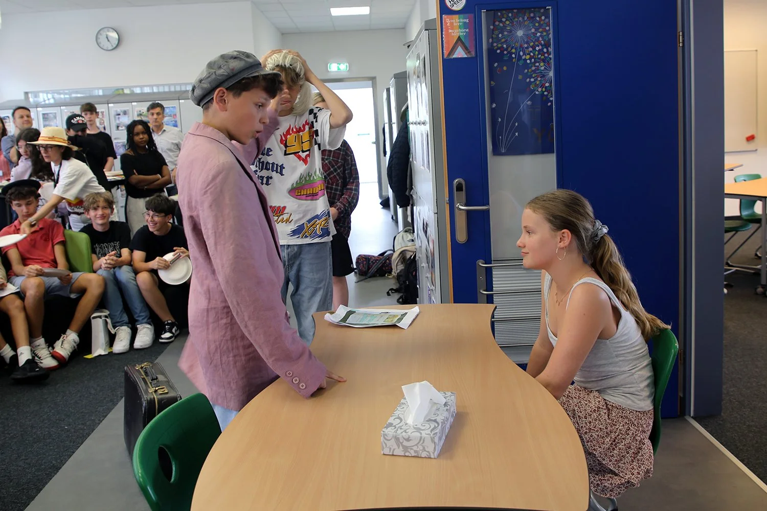 MS Spanish and French Students Showcasing Their Skills — AIS Vienna