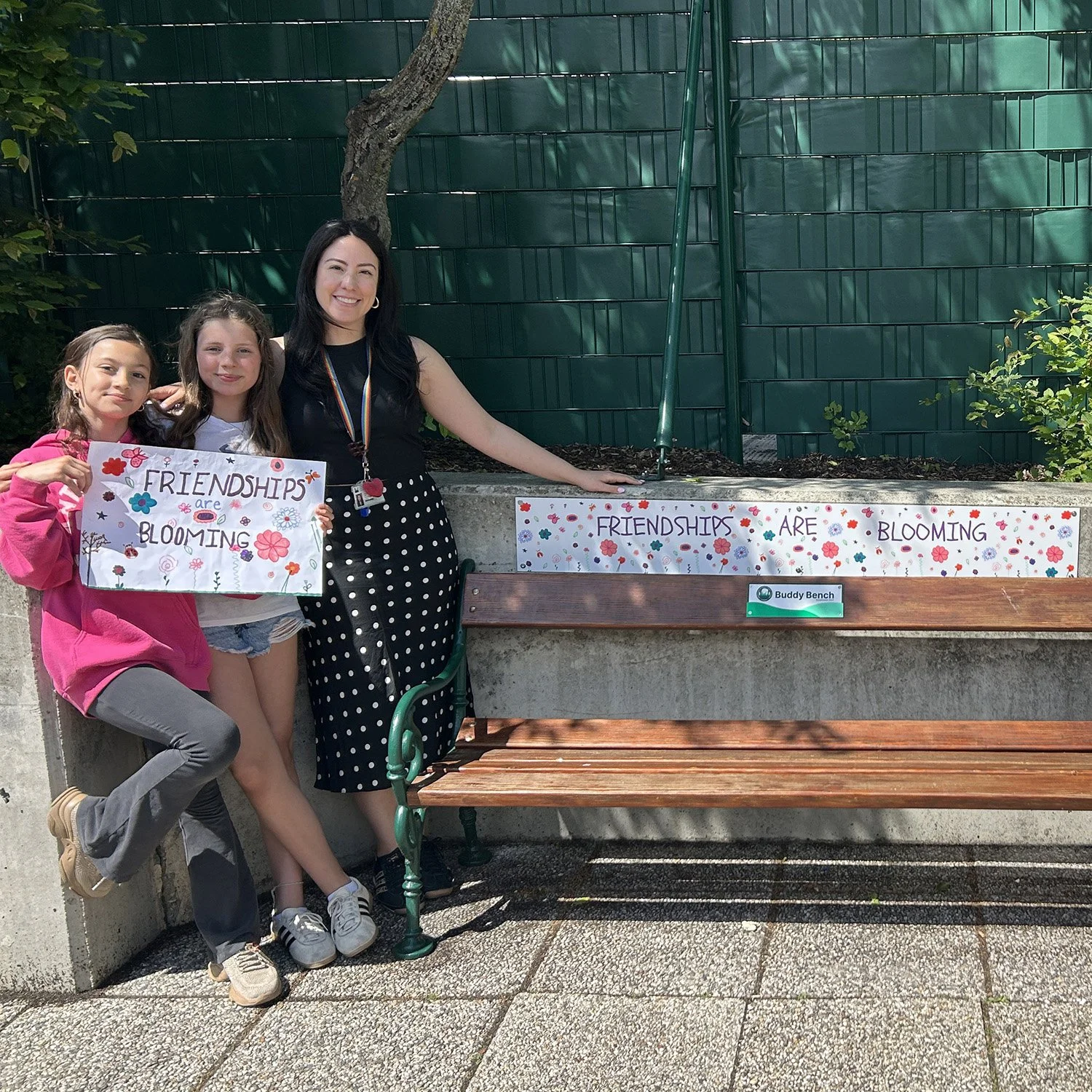 Our New &amp; Improved Buddy Bench