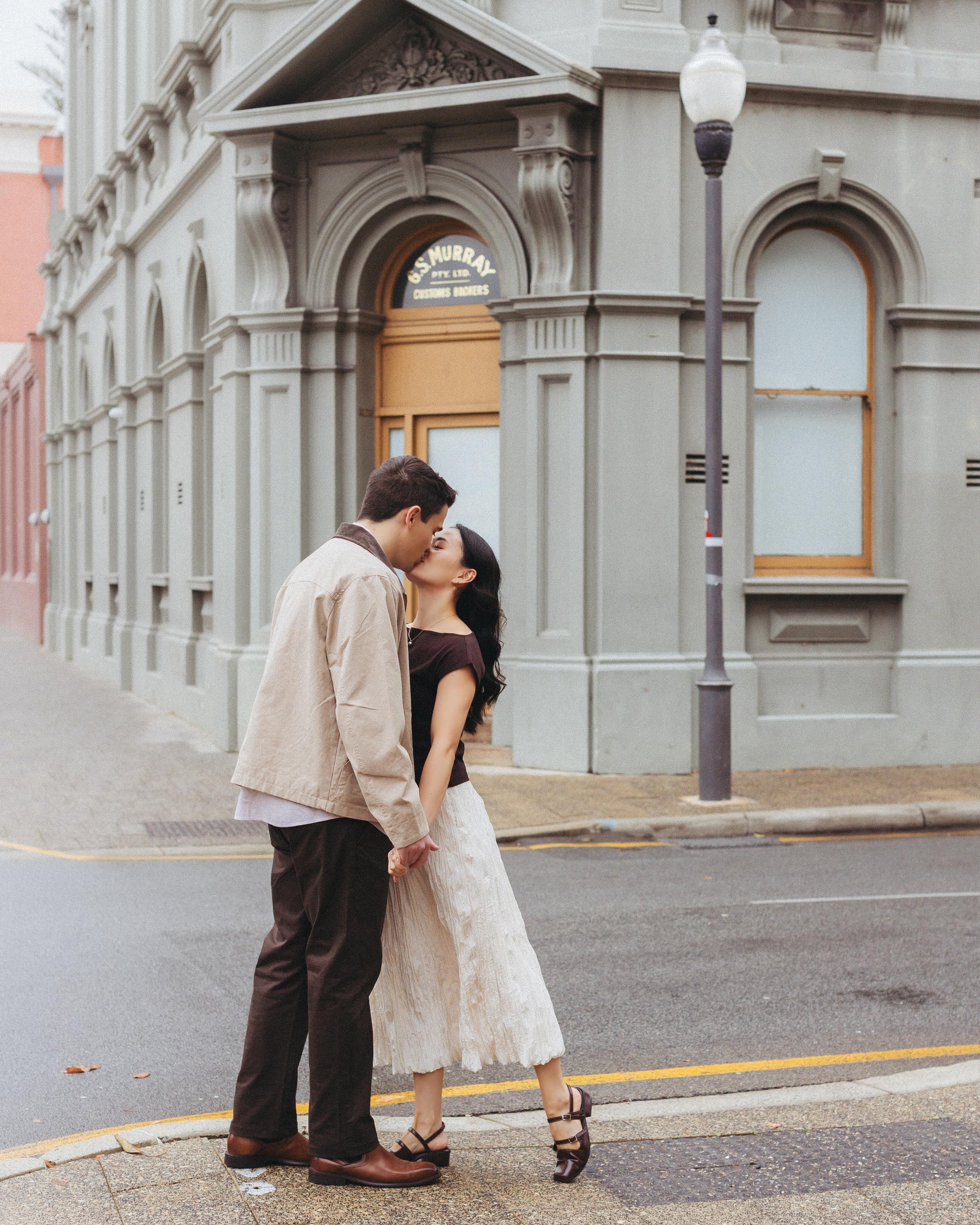 Winter in Freo that feels like New York.  With E &amp; J and some dancing feet ✨