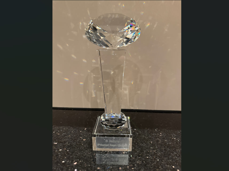 Mitarbeiter Jubiläum (5 Jahre PrismaClean)