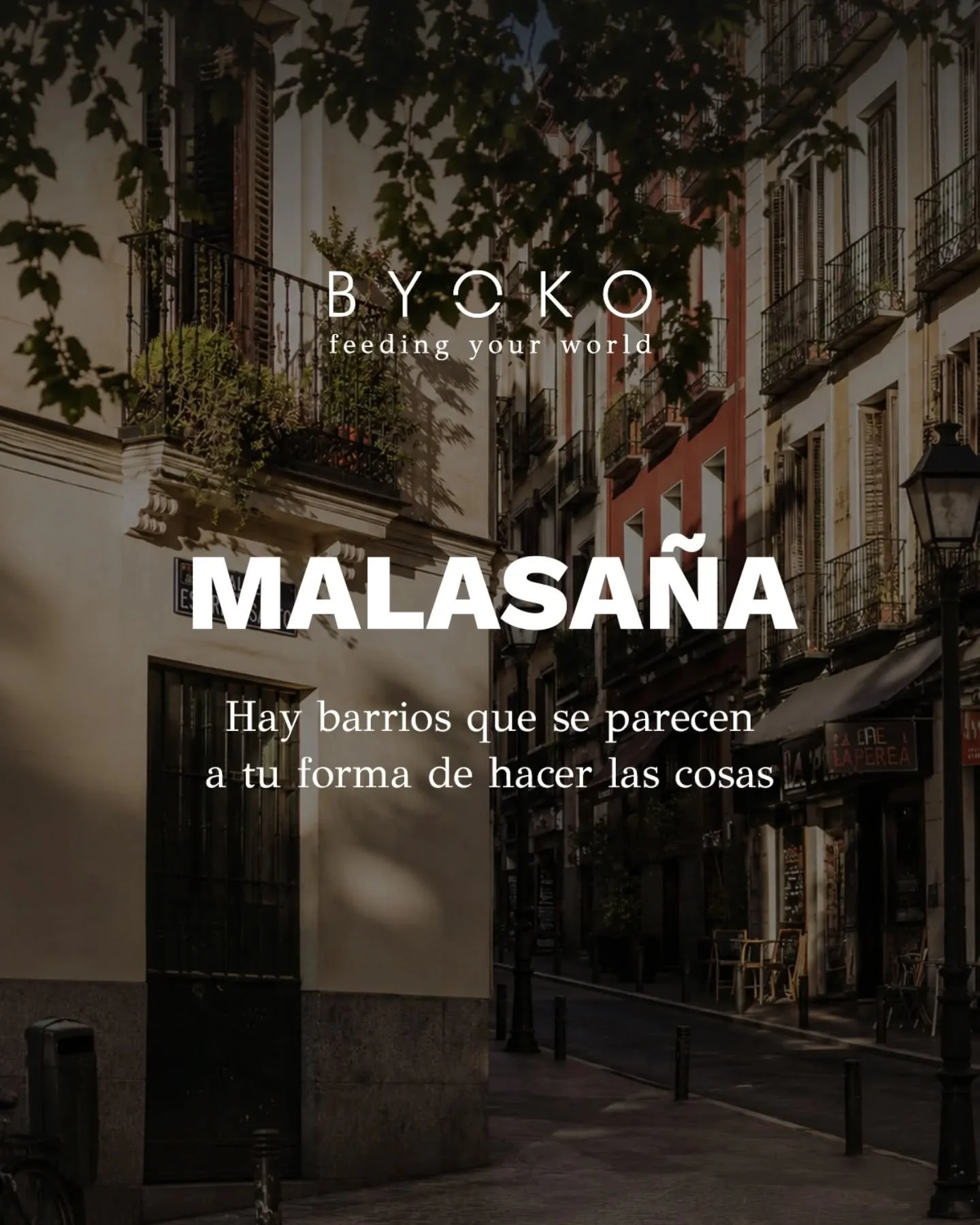 Byoko llega a Malasa&ntilde;a.

Malasa&ntilde;a tiene algo especial. Una energ&iacute;a propia.
Calles con historia.
Ritmo, creatividad y una forma muy suya de vivir la ciudad. ✨

Por eso, despu&eacute;s de anunciar que Byoko llegaba a Madrid, hoy po