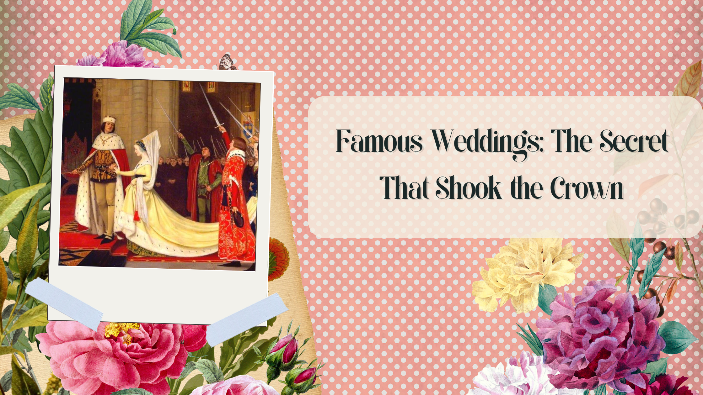 Famous Weddings: The Secret That Shook the Crown