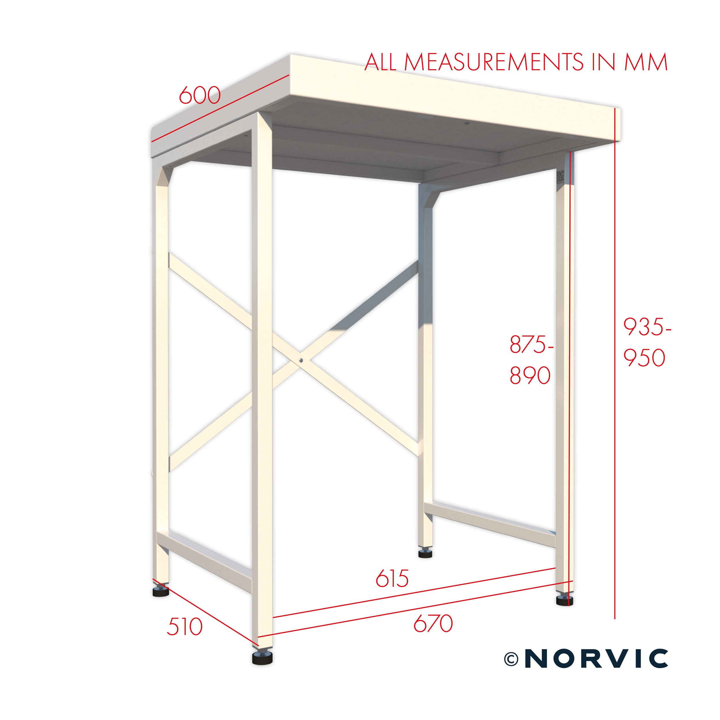 Appliance Stand by Norvic