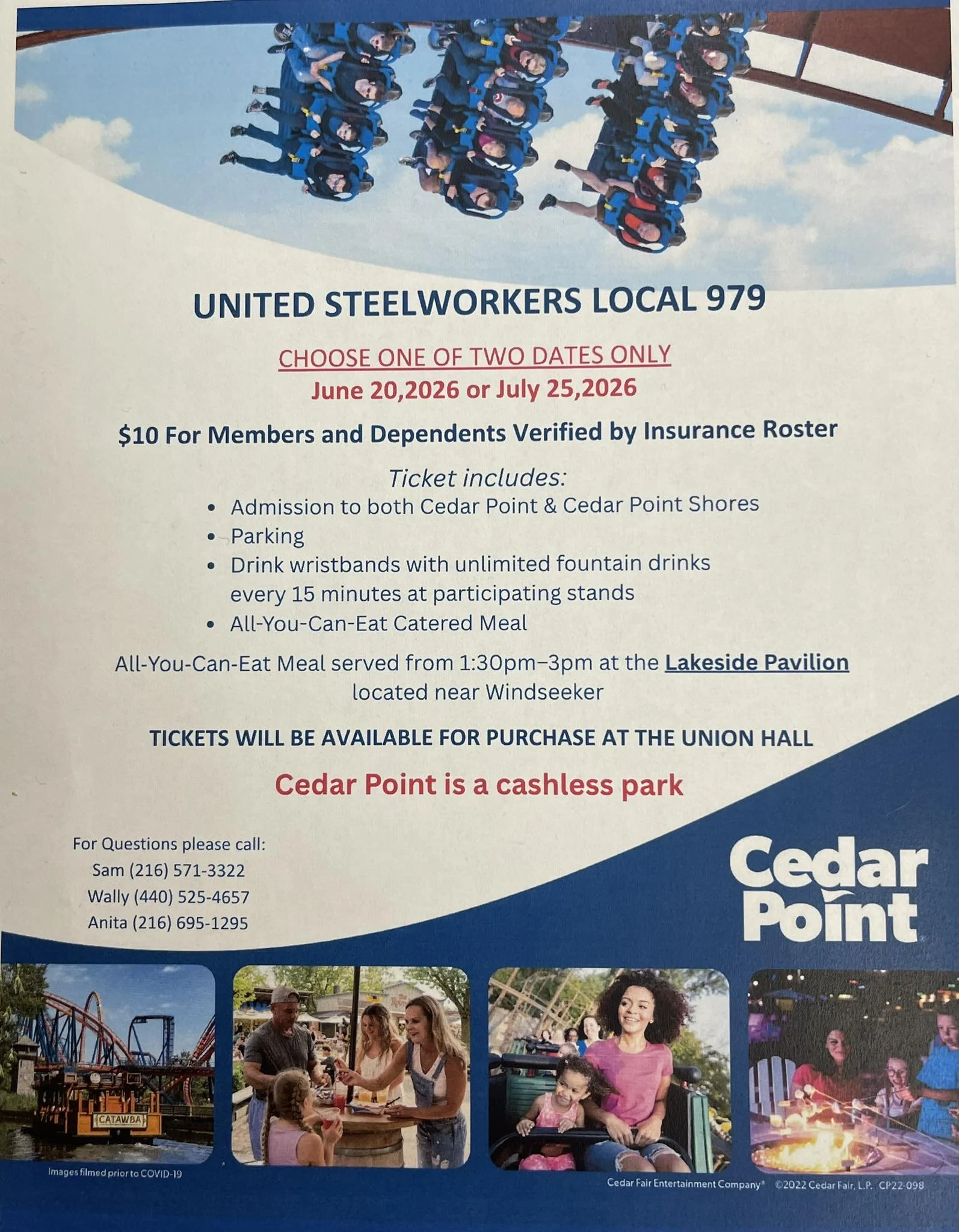 2026 CEDAR POINT FAMILY EVENT