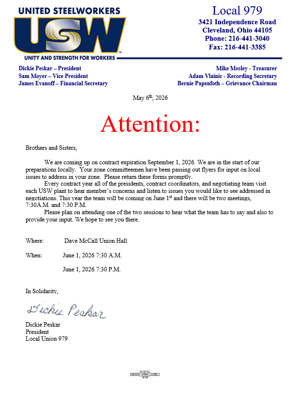 UPCOMING CONTRACT NEGOTIATION ROADSHOW EVENT